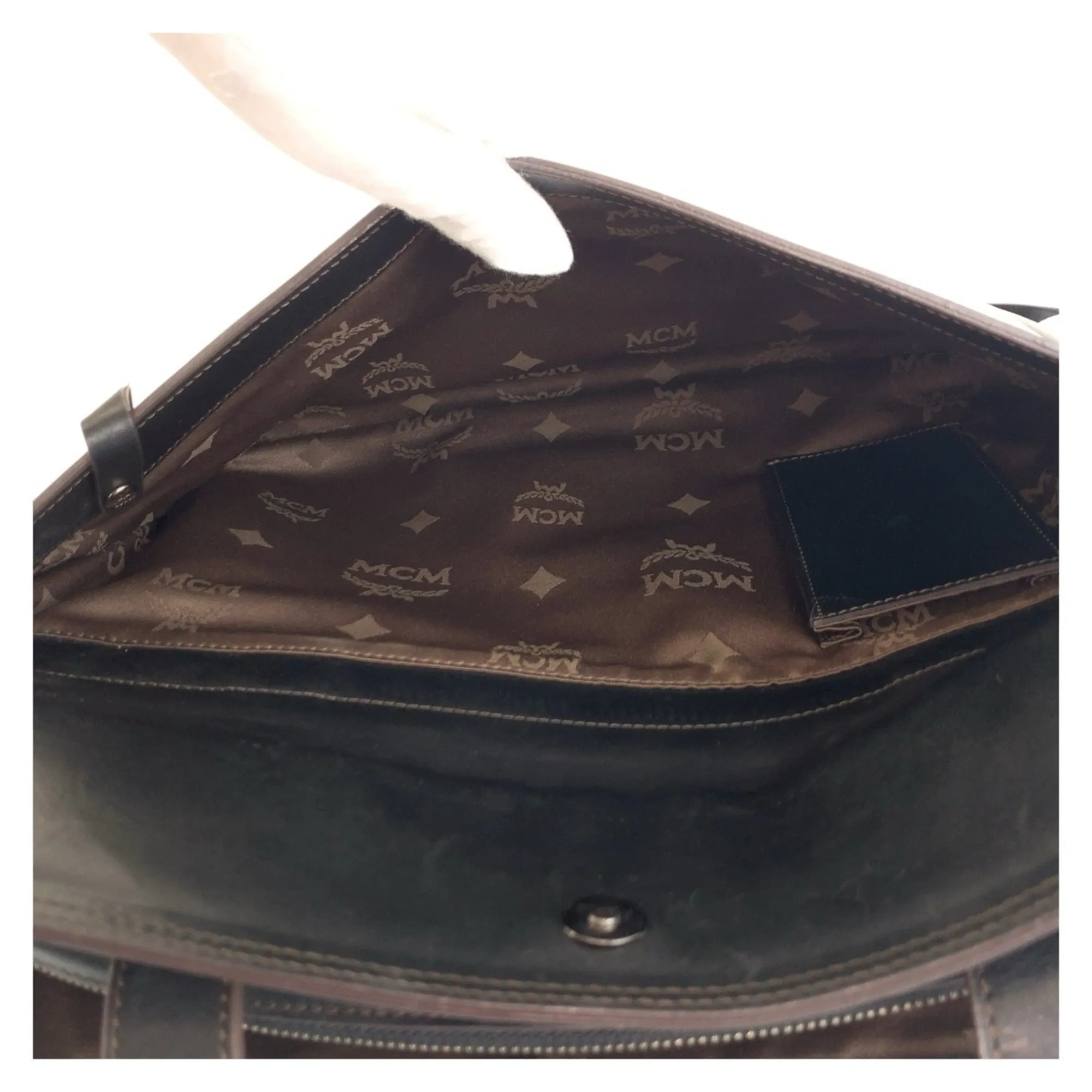 Leather Shoulder Bag (Pre-Owned) - MCM - Modalova