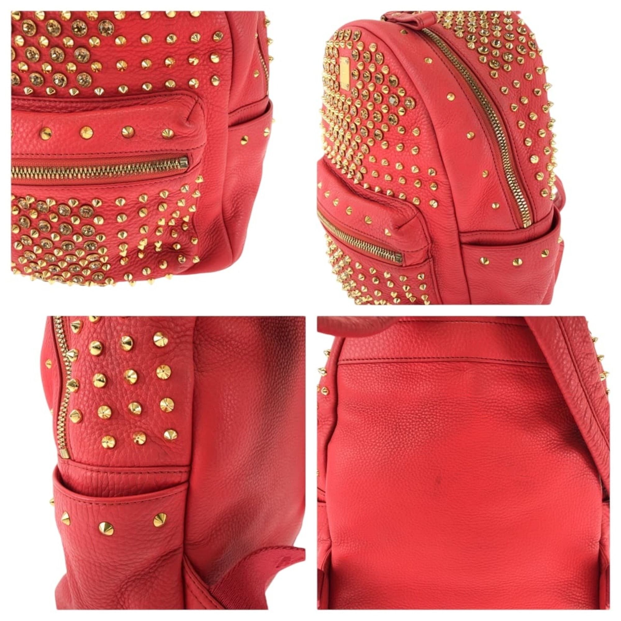 Leather Backpack (Pre-Owned) - MCM - Modalova