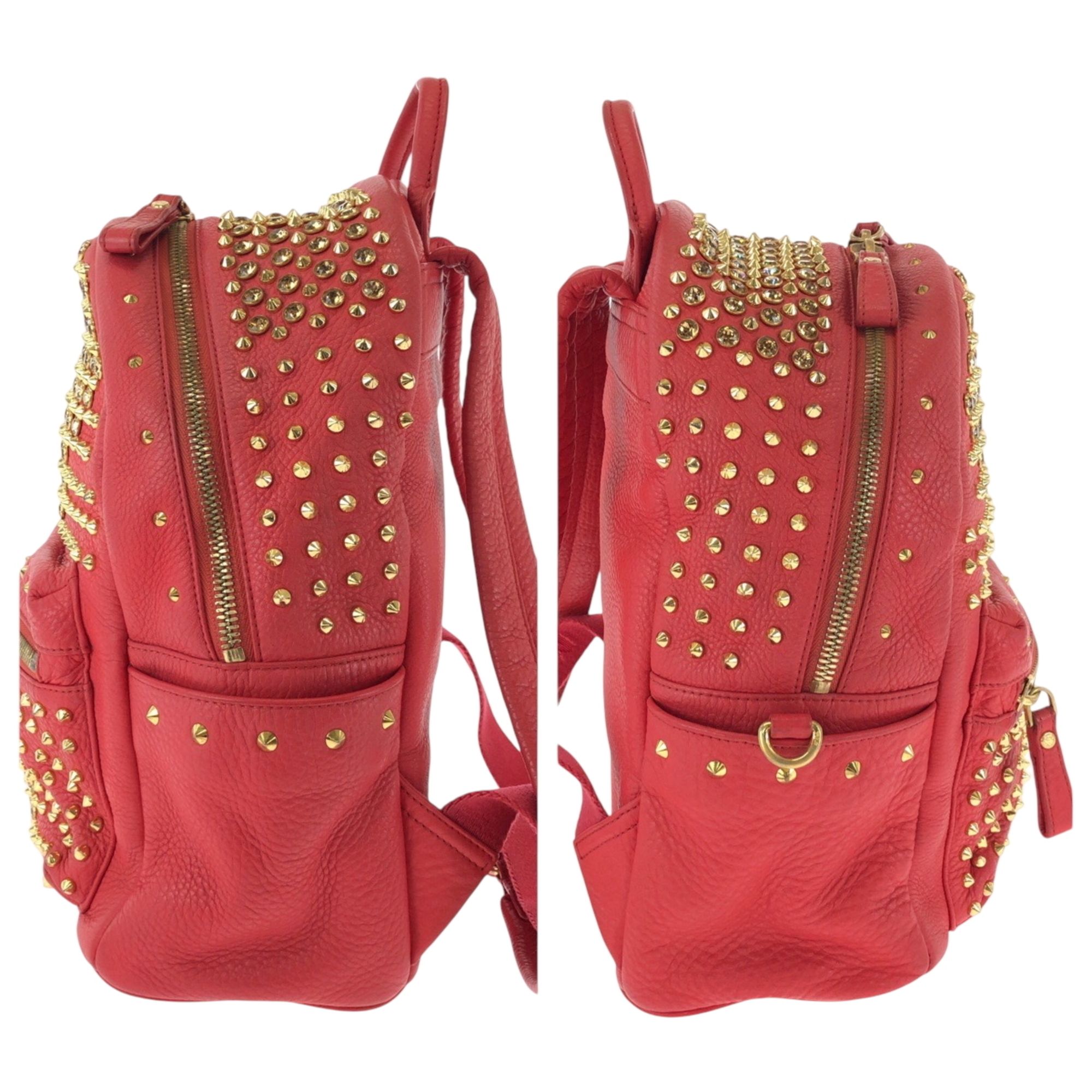 Leather Backpack (Pre-Owned) - MCM - Modalova