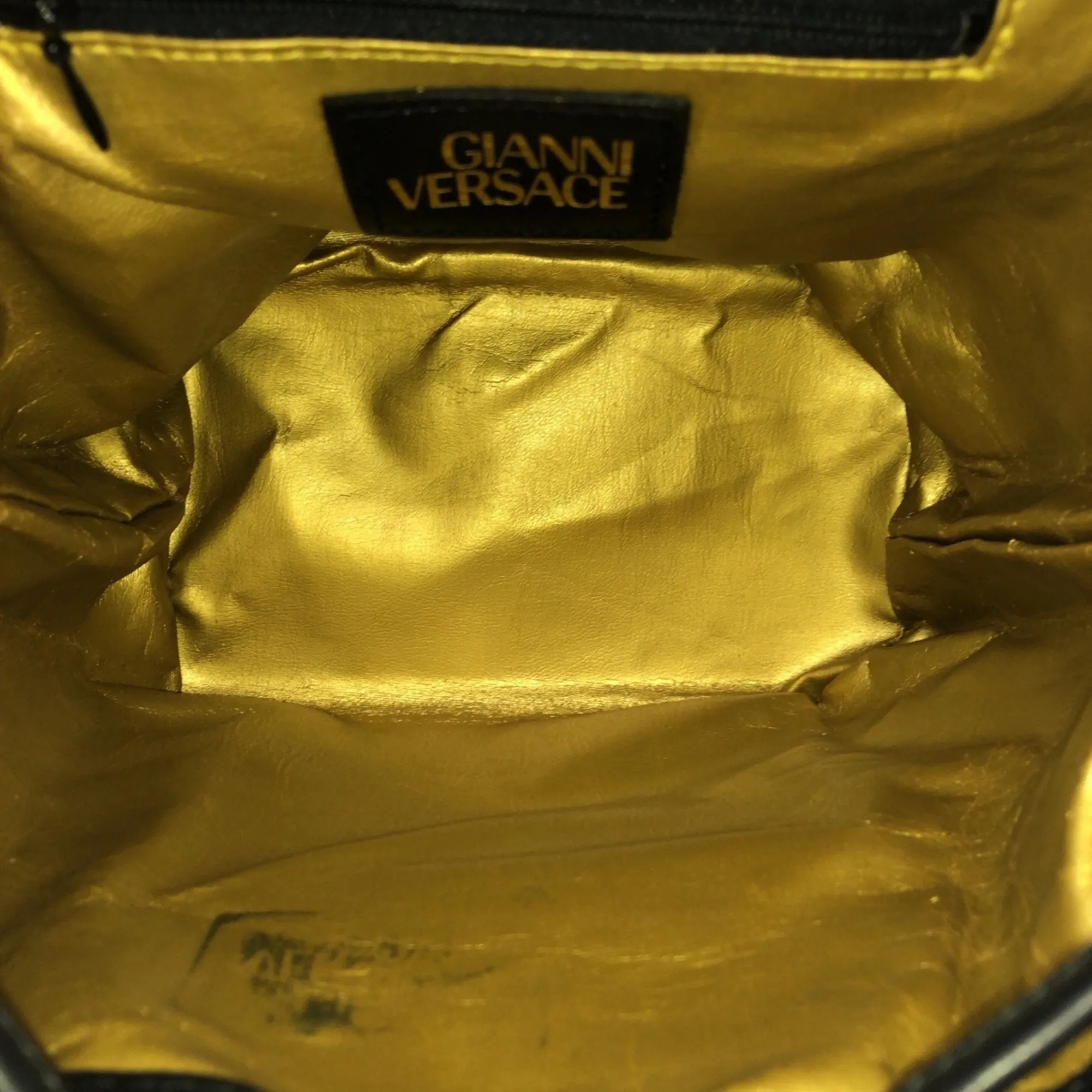 Pvc Leather Backpack (Pre-Owned) - Versace - Modalova
