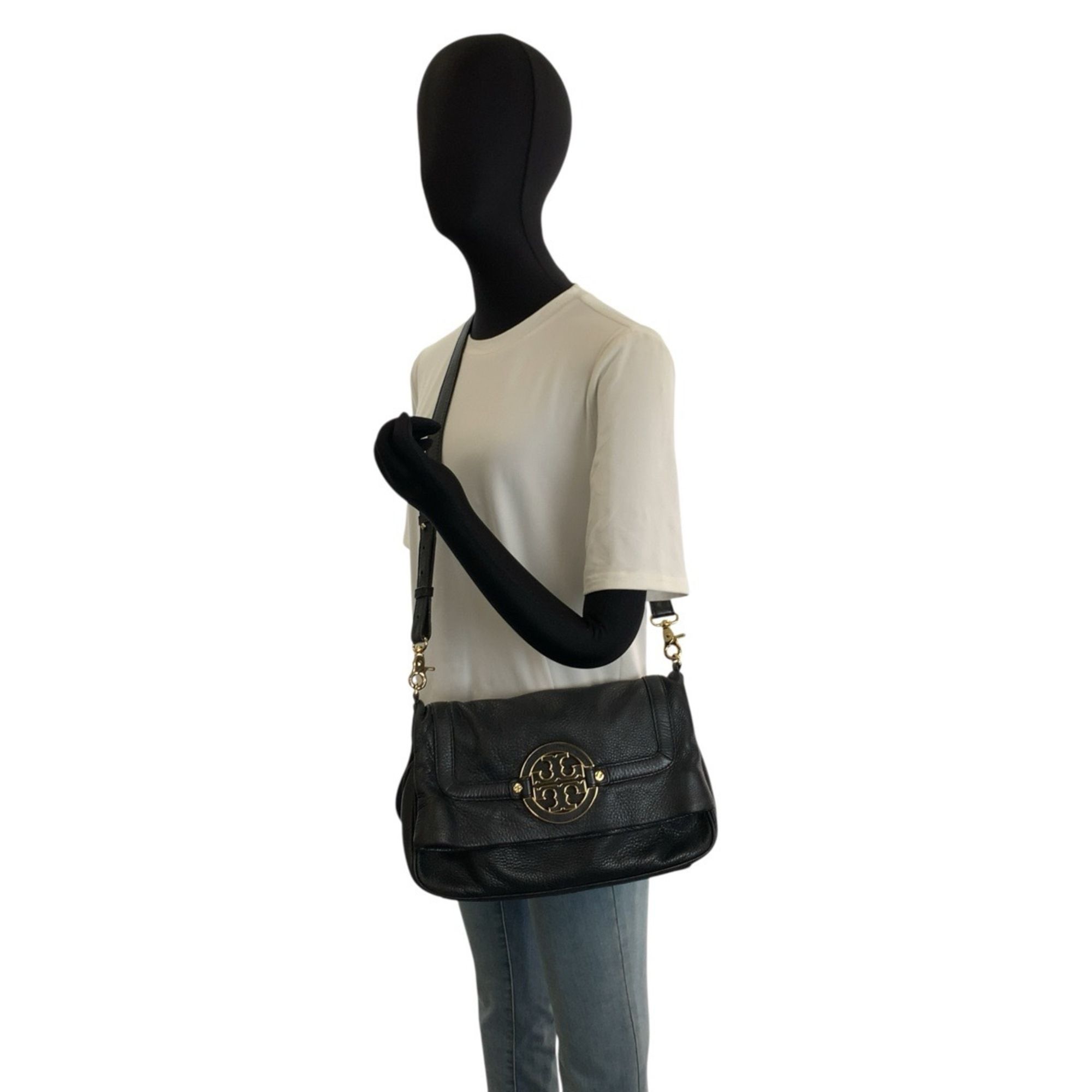 Leather Clutch Bag Shoulder Bag (Pre-Owned) - Tory Burch - Modalova