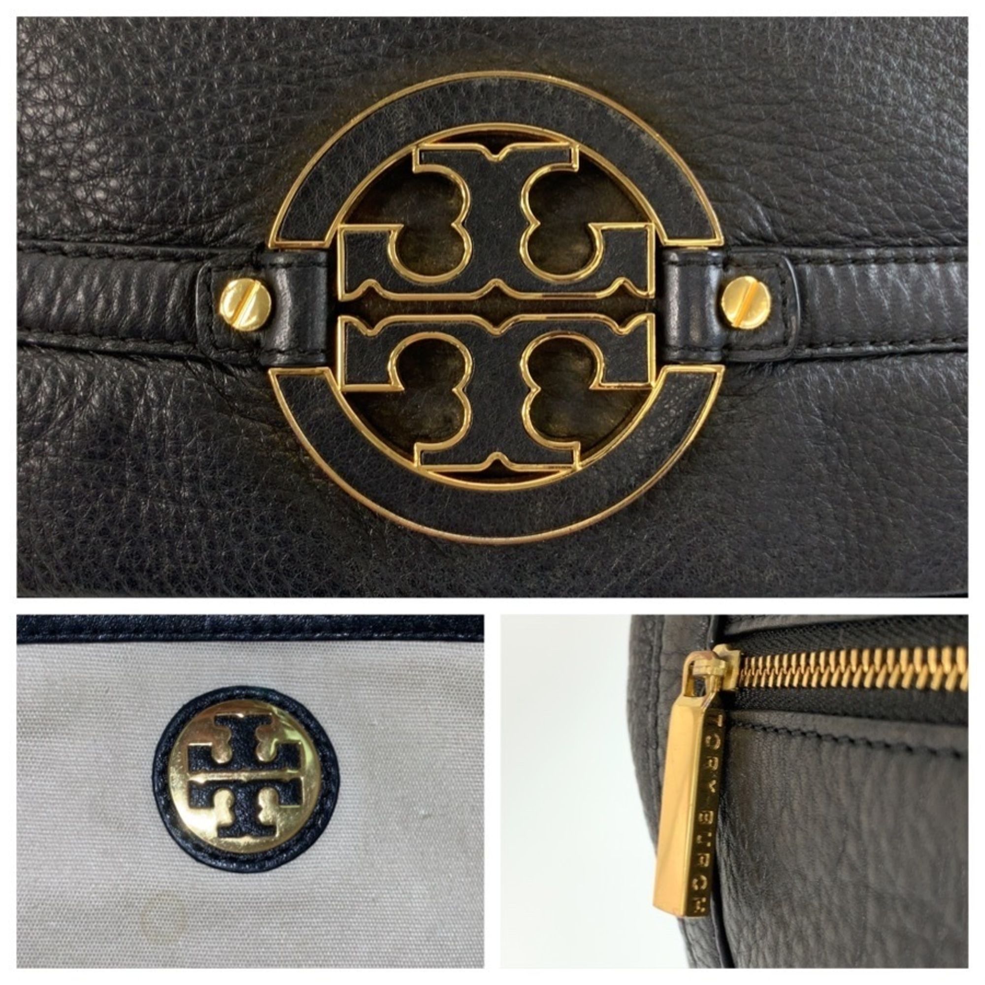Leather Clutch Bag Shoulder Bag (Pre-Owned) - Tory Burch - Modalova