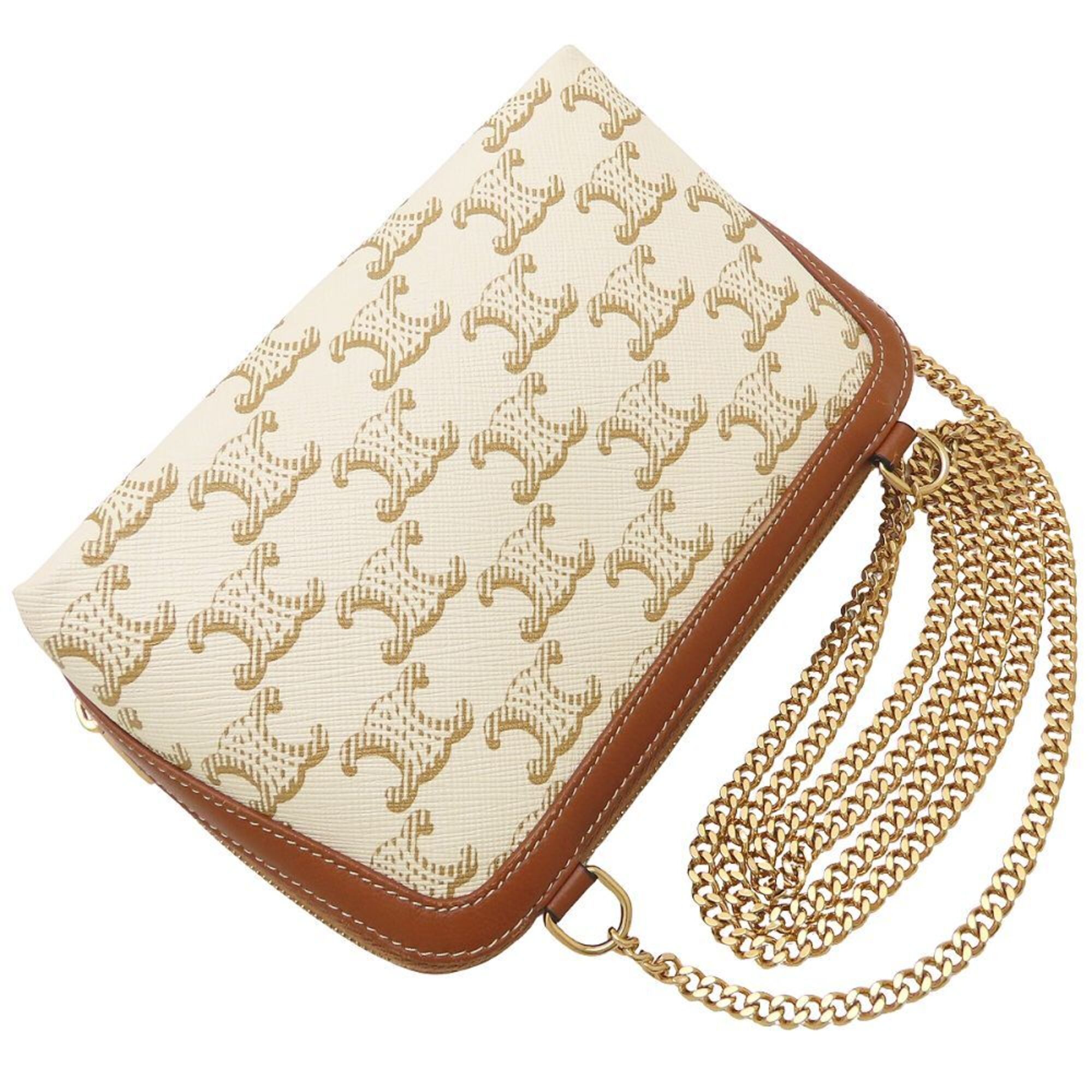 Coated Canvas Leather Shoulder Bag (Pre-Owned) - Celine - Modalova