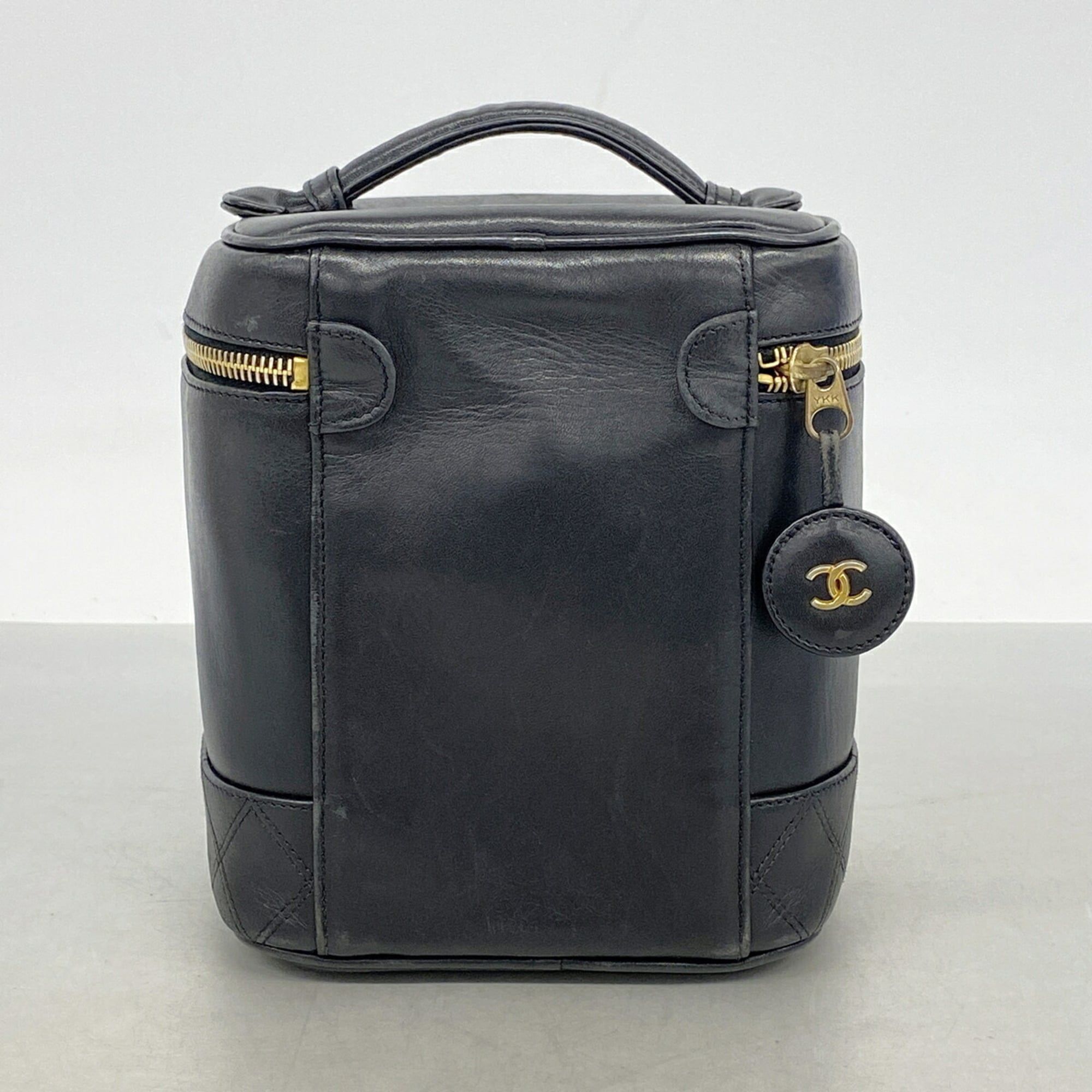 Leather Vanity Bag (Pre-Owned) - Chanel - Modalova