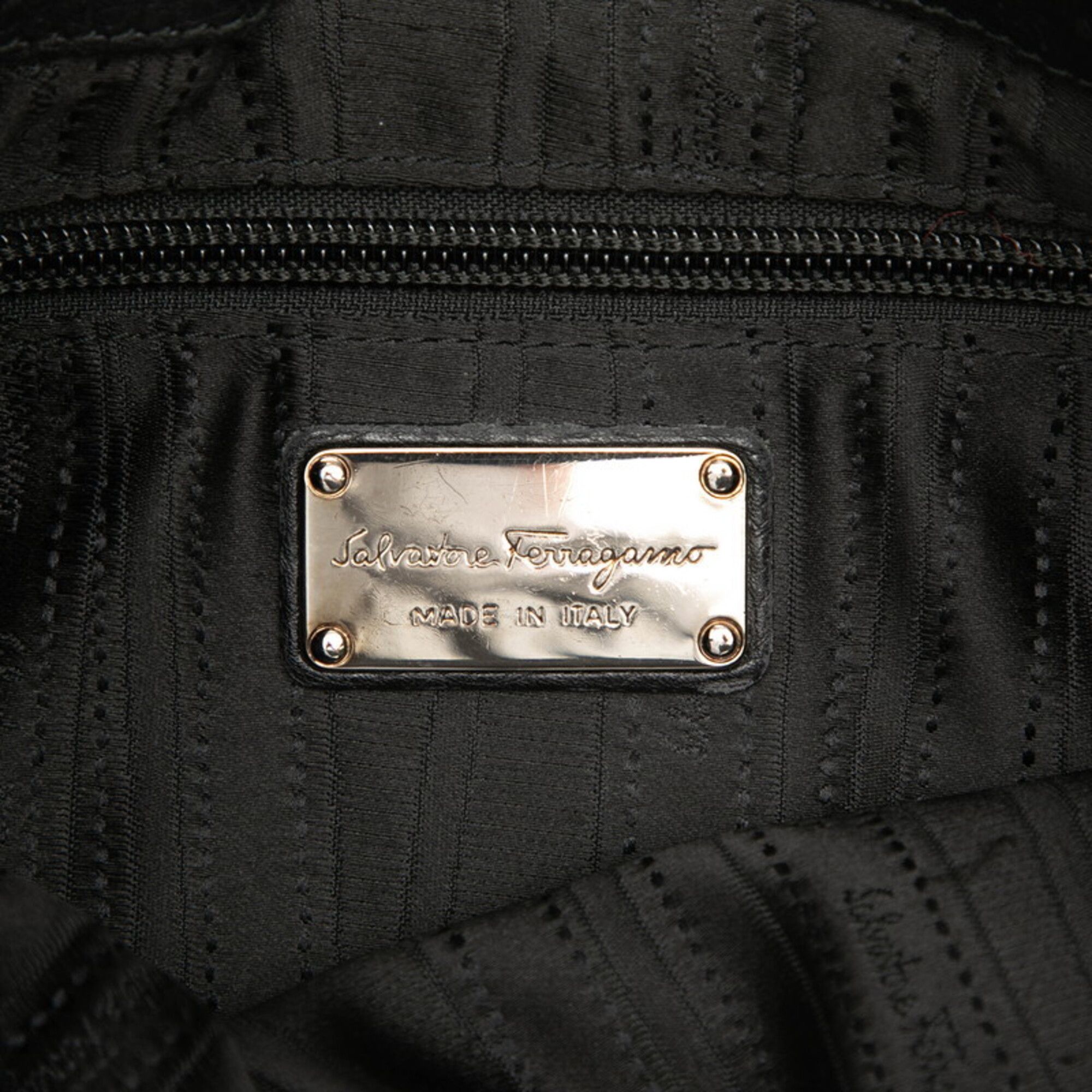 Leather Shoulder Bag (Pre-Owned) - Salvatore Ferragamo - Modalova