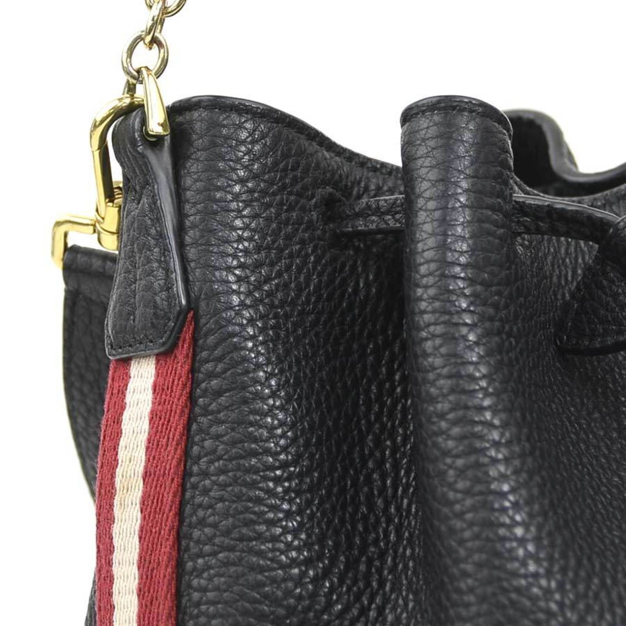 Leather Canvas Shoulder Bag (Pre-Owned) - Bally - Modalova