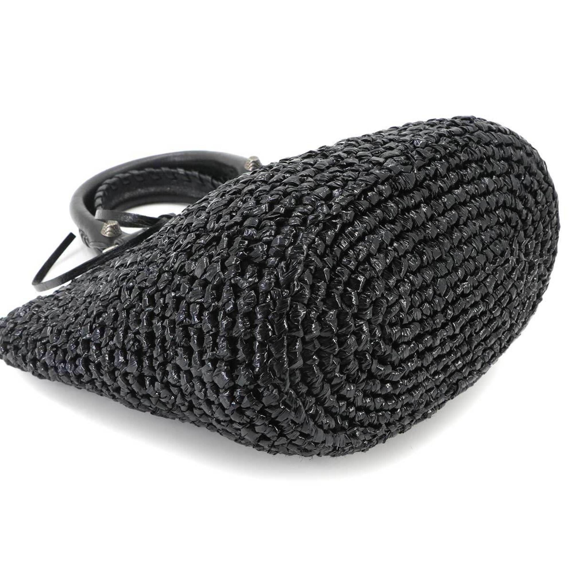 Polypropylene Leather Basket Handbag (Pre-Owned) - Balenciaga - Modalova
