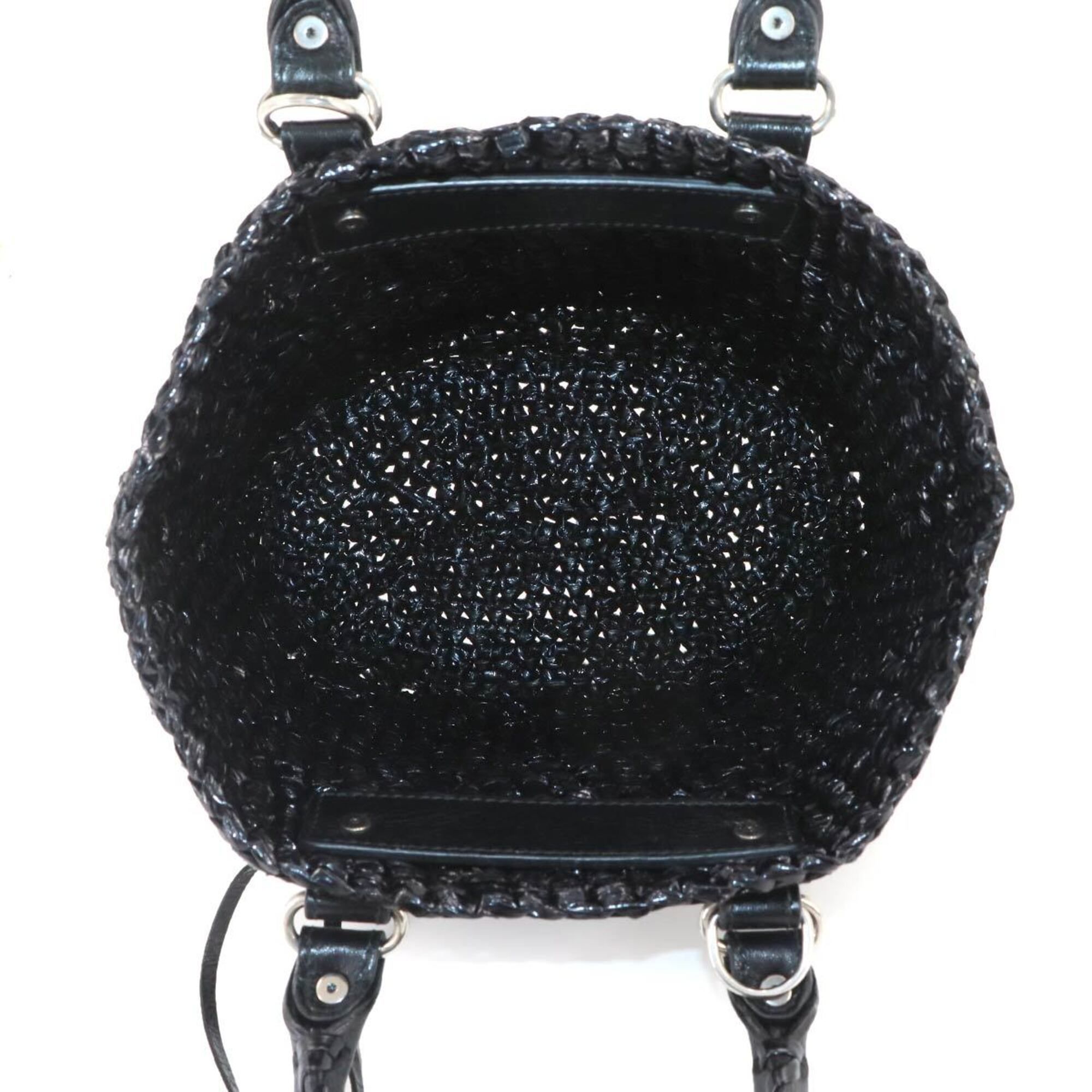 Polypropylene Leather Basket Handbag (Pre-Owned) - Balenciaga - Modalova