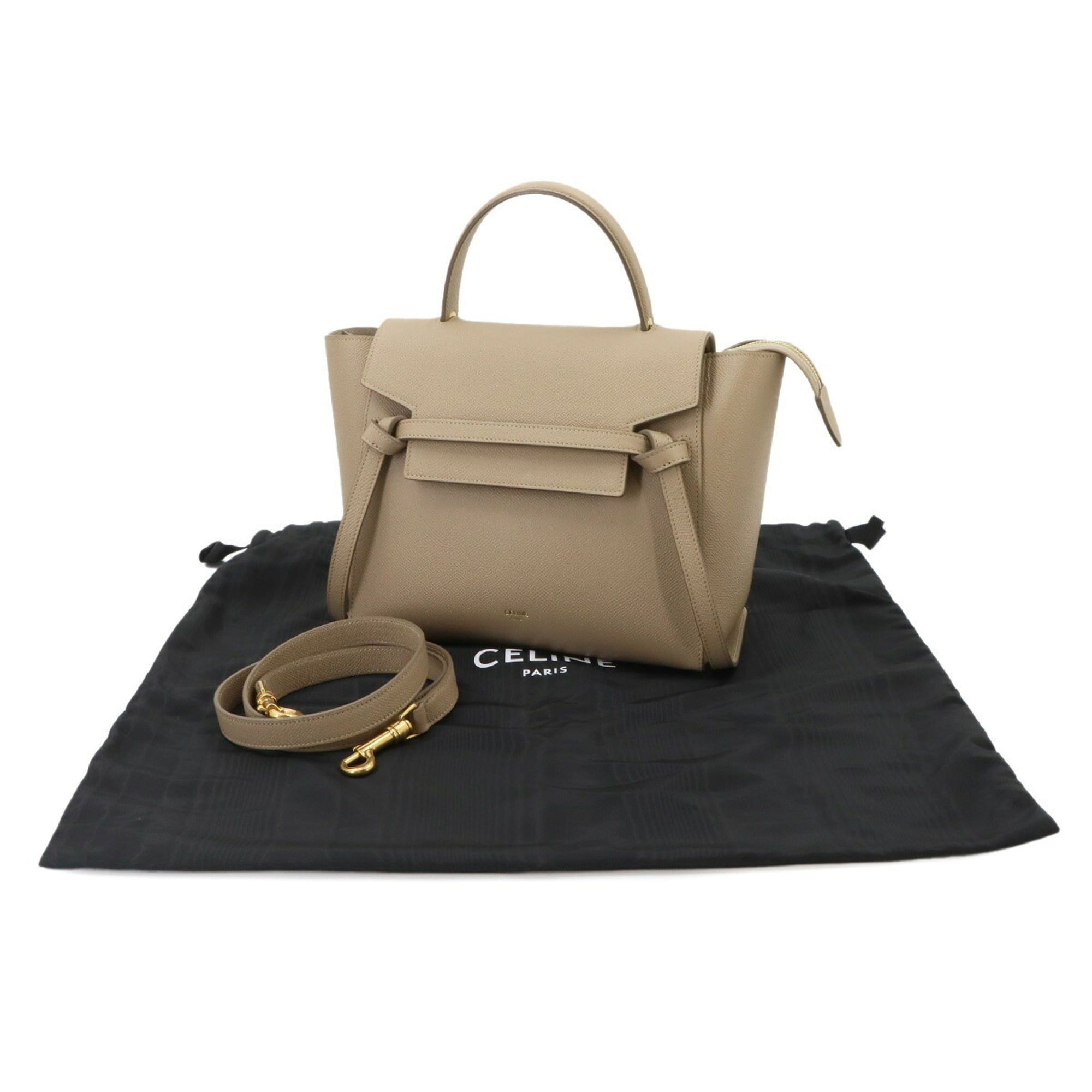 Leather Handbag (Pre-Owned) - Celine - Modalova