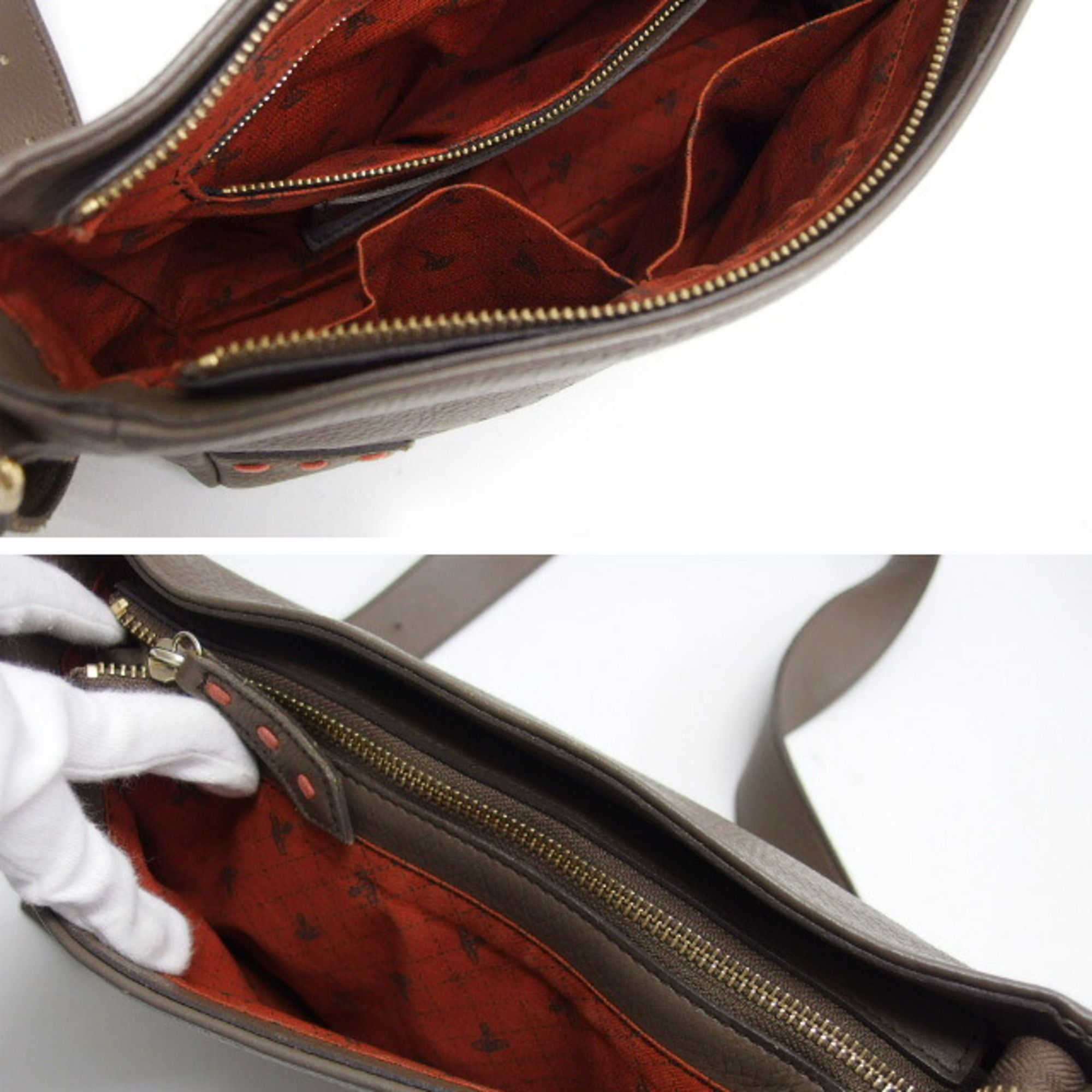 Leather Shoulder Bag (Pre-Owned) - Vivienne Westwood - Modalova