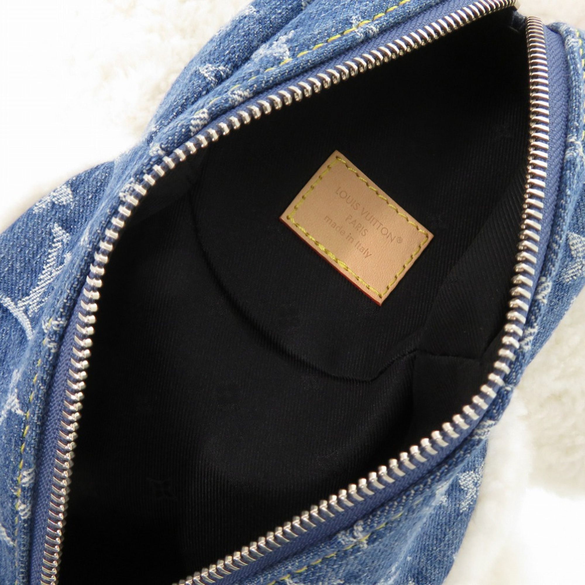 Monogram Denim Backpack (Pre-Owned) - Louis Vuitton - Modalova