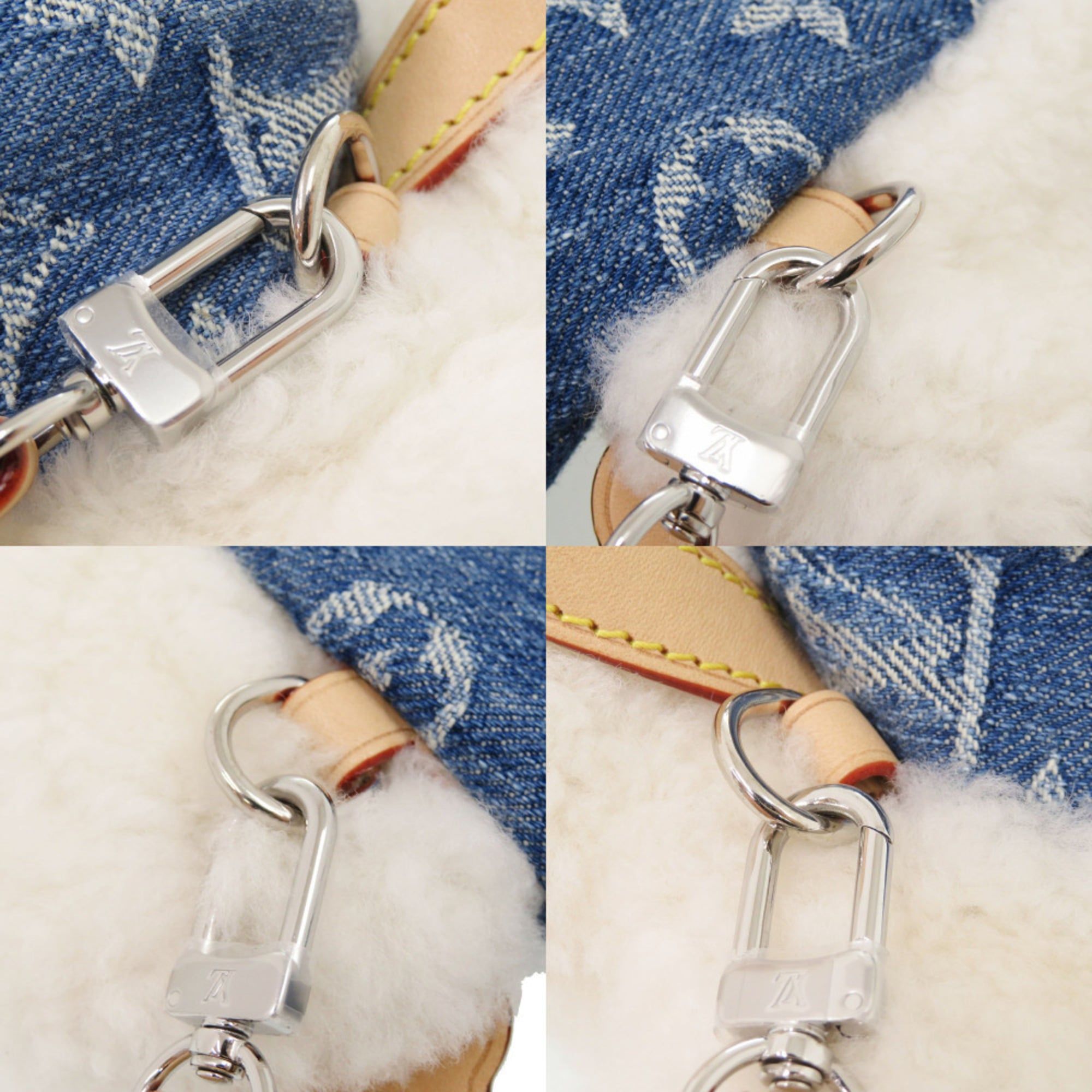 Monogram Denim Backpack (Pre-Owned) - Louis Vuitton - Modalova