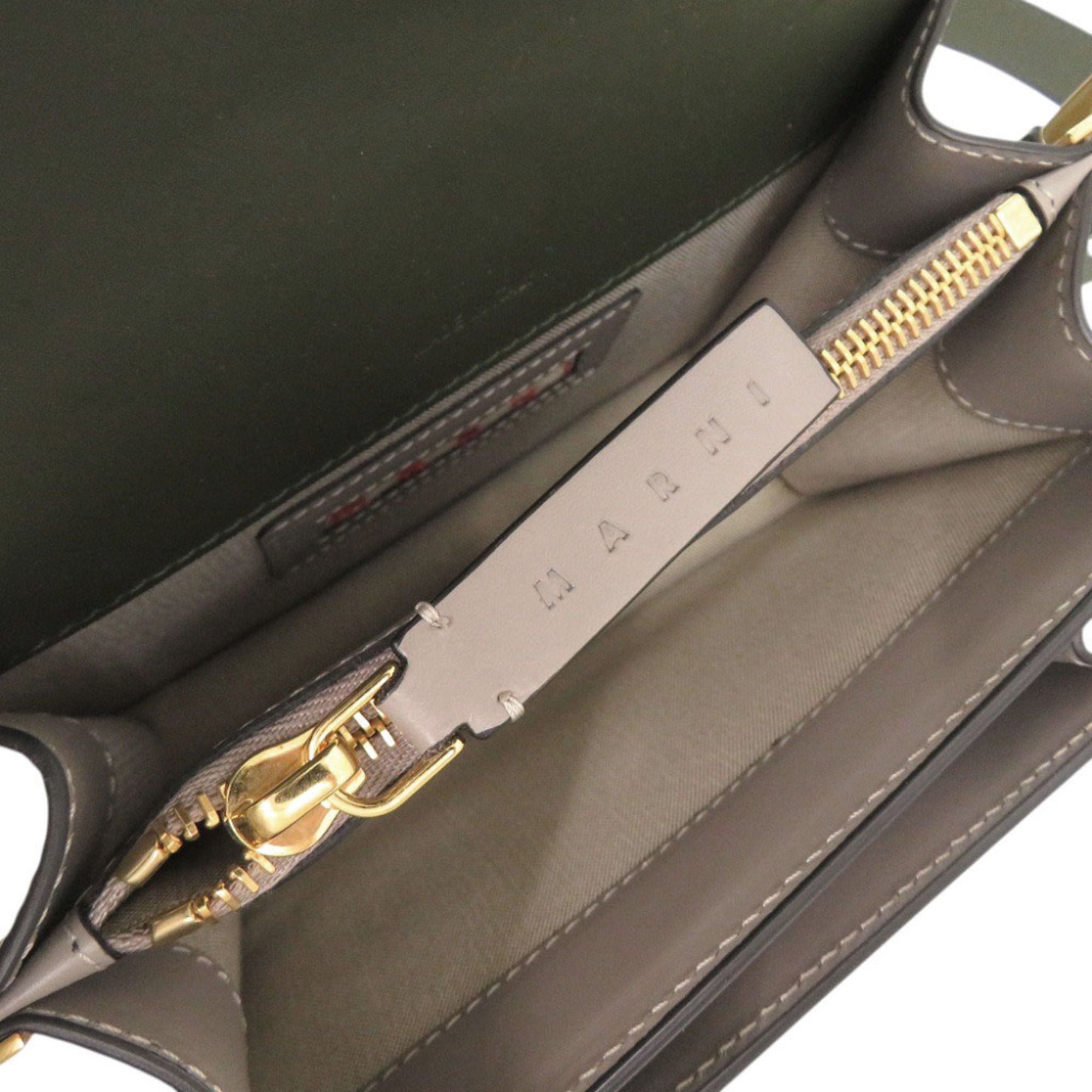 Leather Shoulder Bag (Pre-Owned) - Marni - Modalova