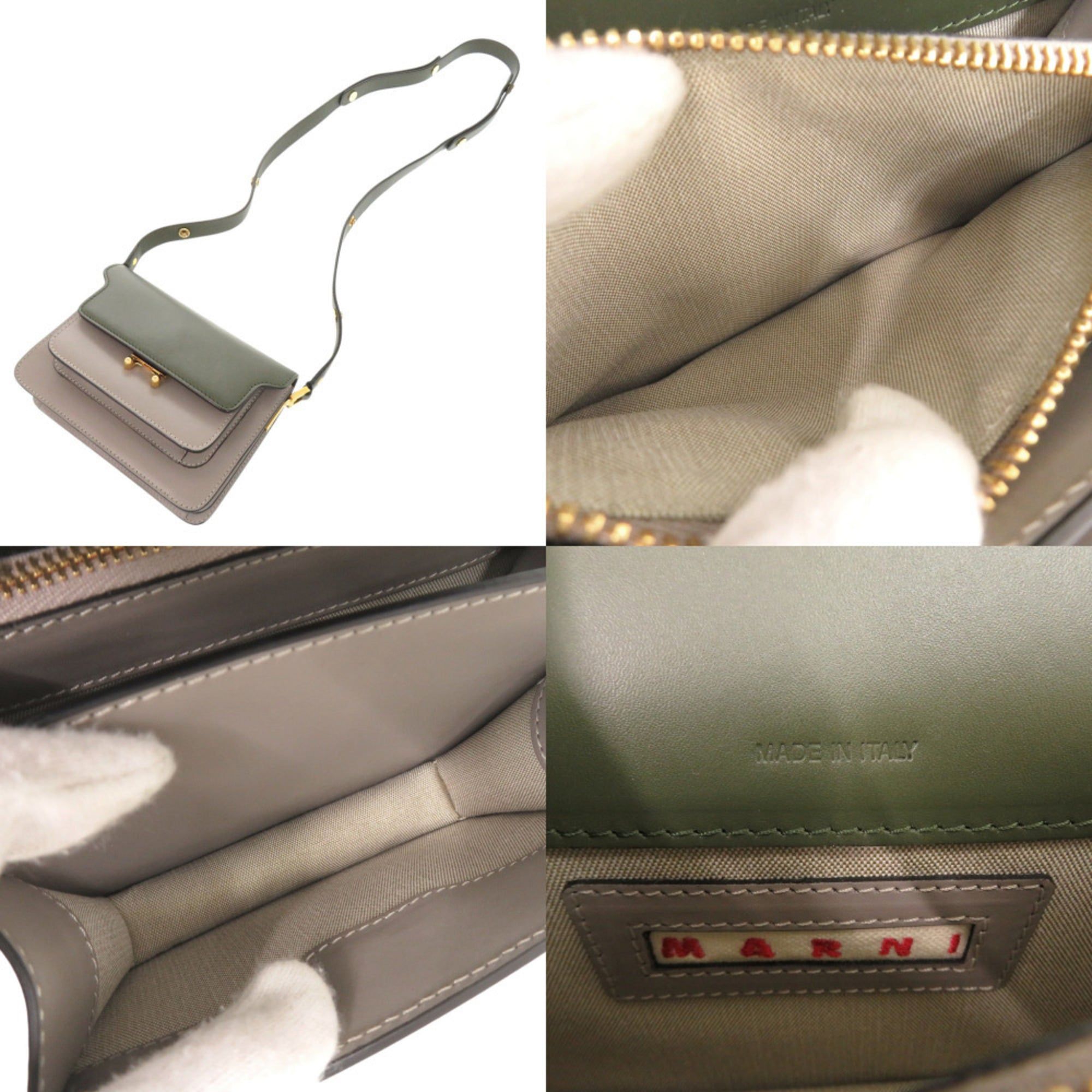 Leather Shoulder Bag (Pre-Owned) - Marni - Modalova