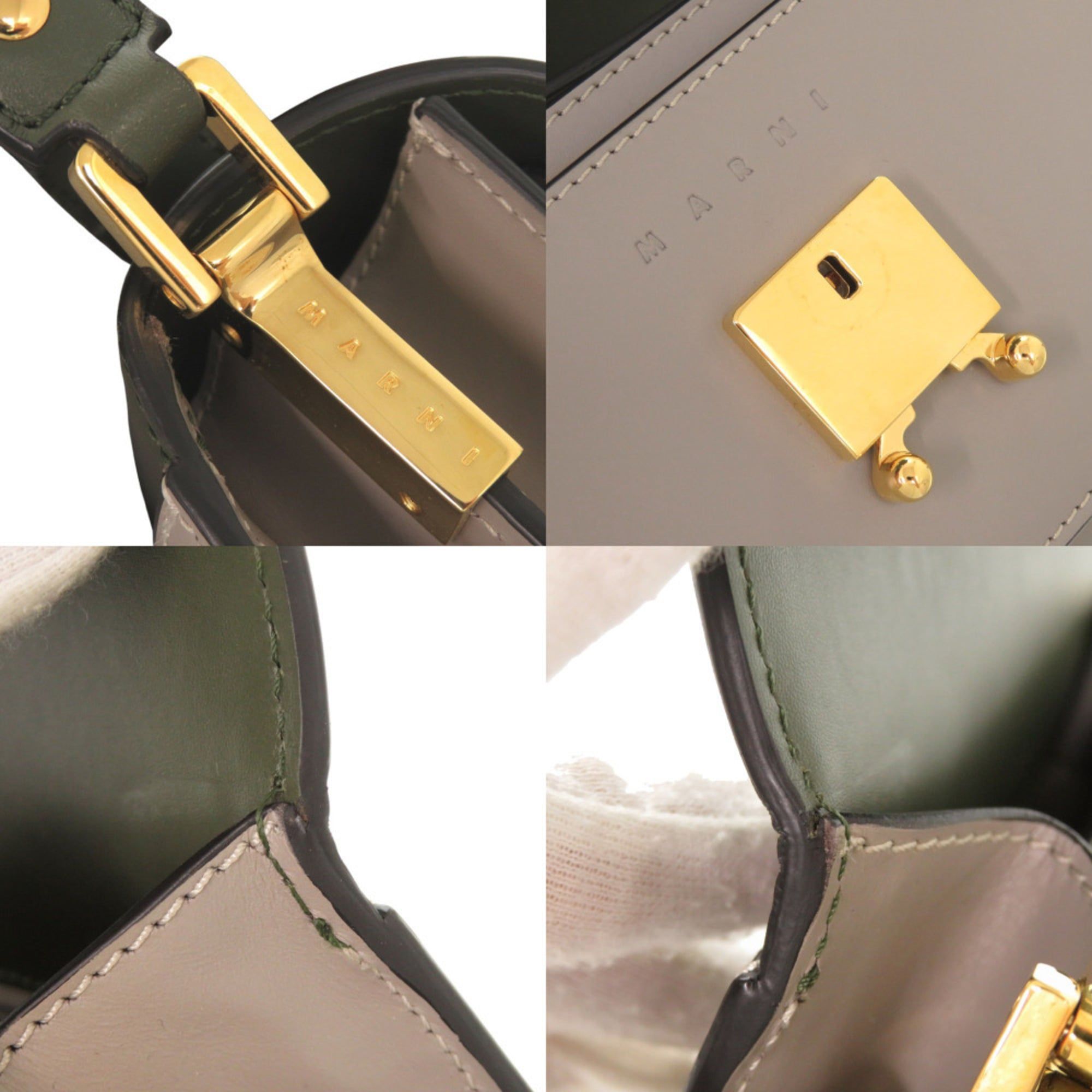 Leather Shoulder Bag (Pre-Owned) - Marni - Modalova