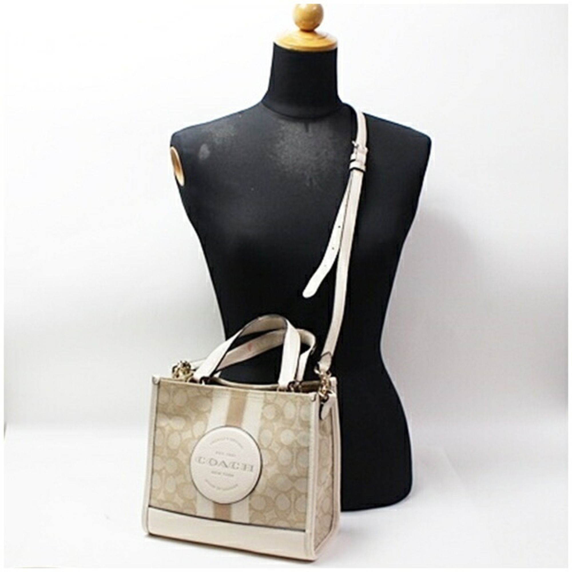 Canvas Leather Shoulder Bag (Pre-Owned) - Coach - Modalova