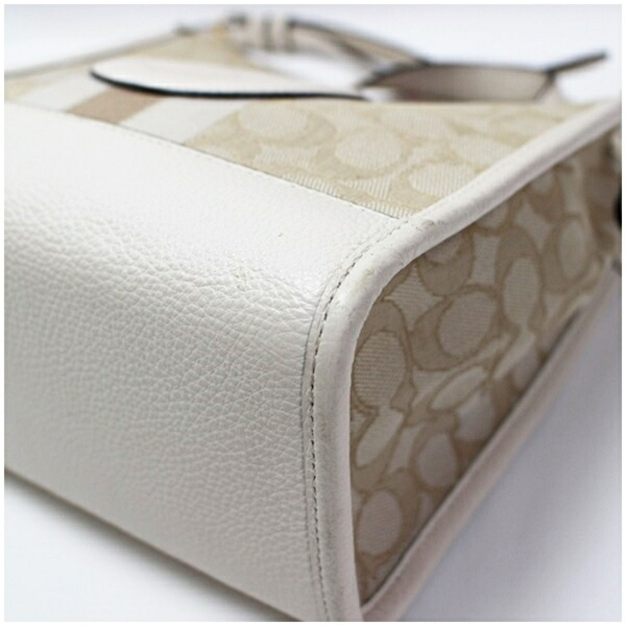 Canvas Leather Shoulder Bag (Pre-Owned) - Coach - Modalova