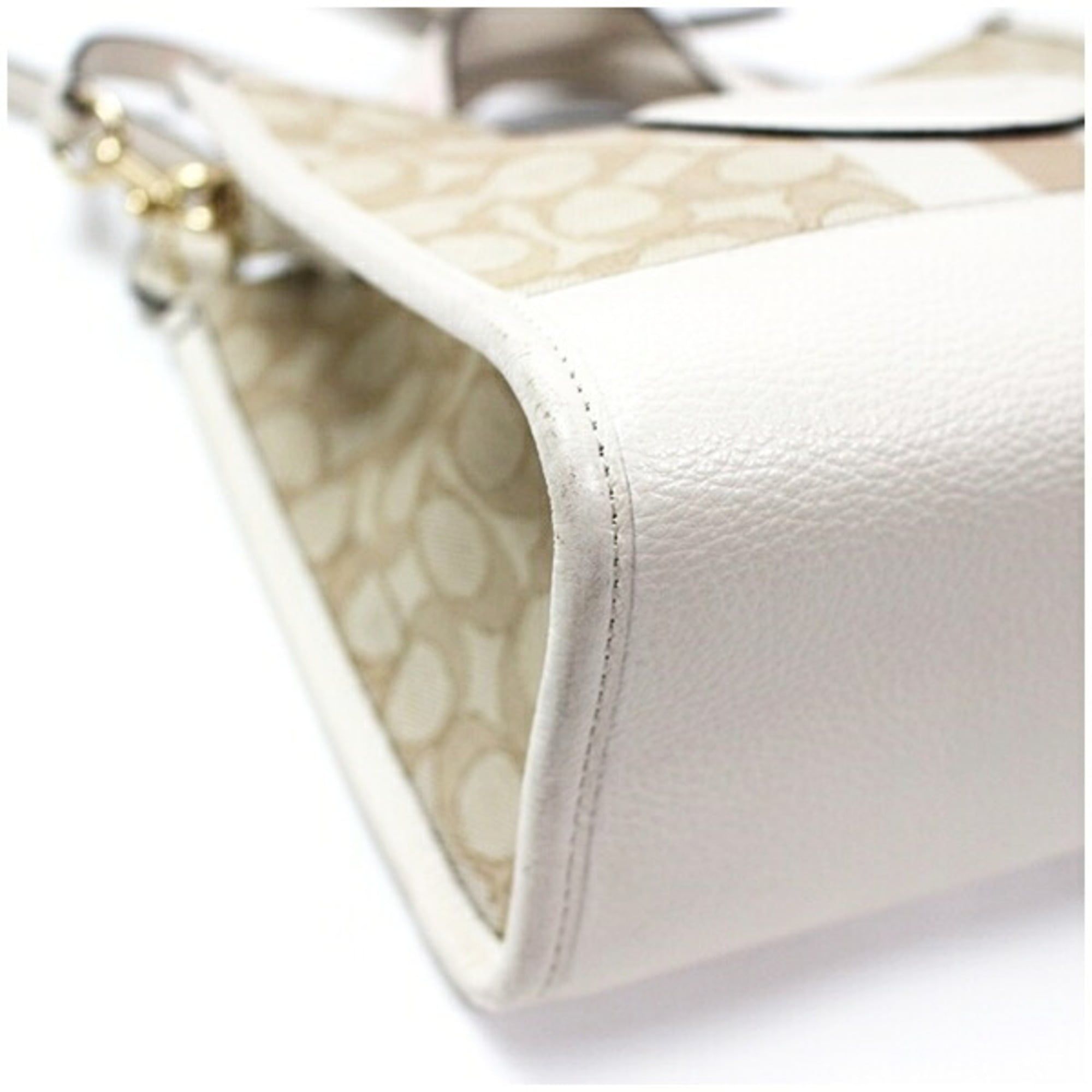 Canvas Leather Shoulder Bag (Pre-Owned) - Coach - Modalova