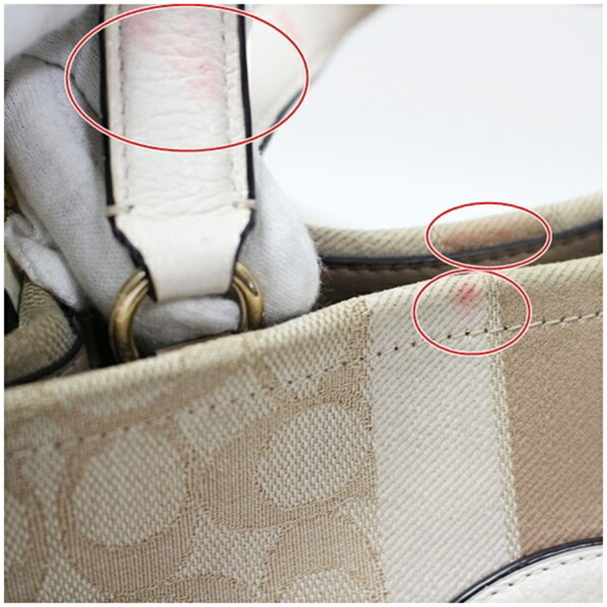 Canvas Leather Shoulder Bag (Pre-Owned) - Coach - Modalova
