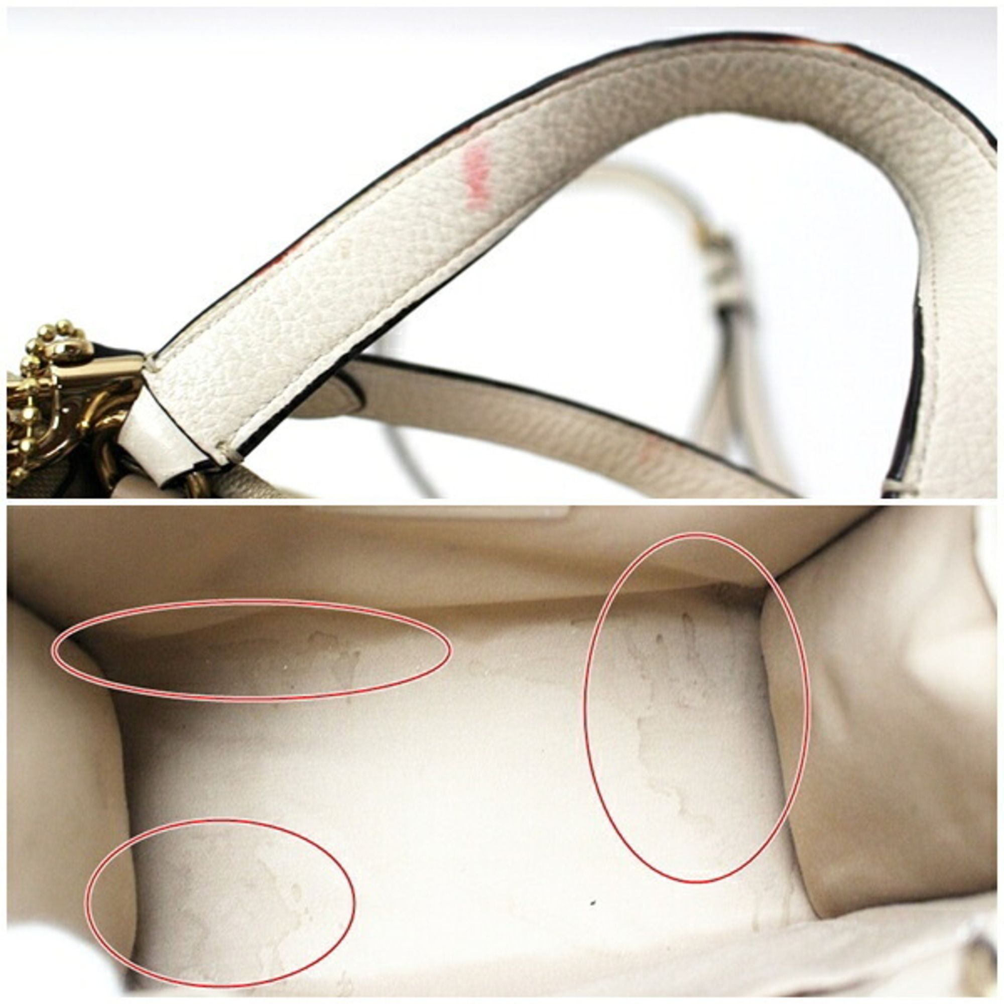 Canvas Leather Shoulder Bag (Pre-Owned) - Coach - Modalova