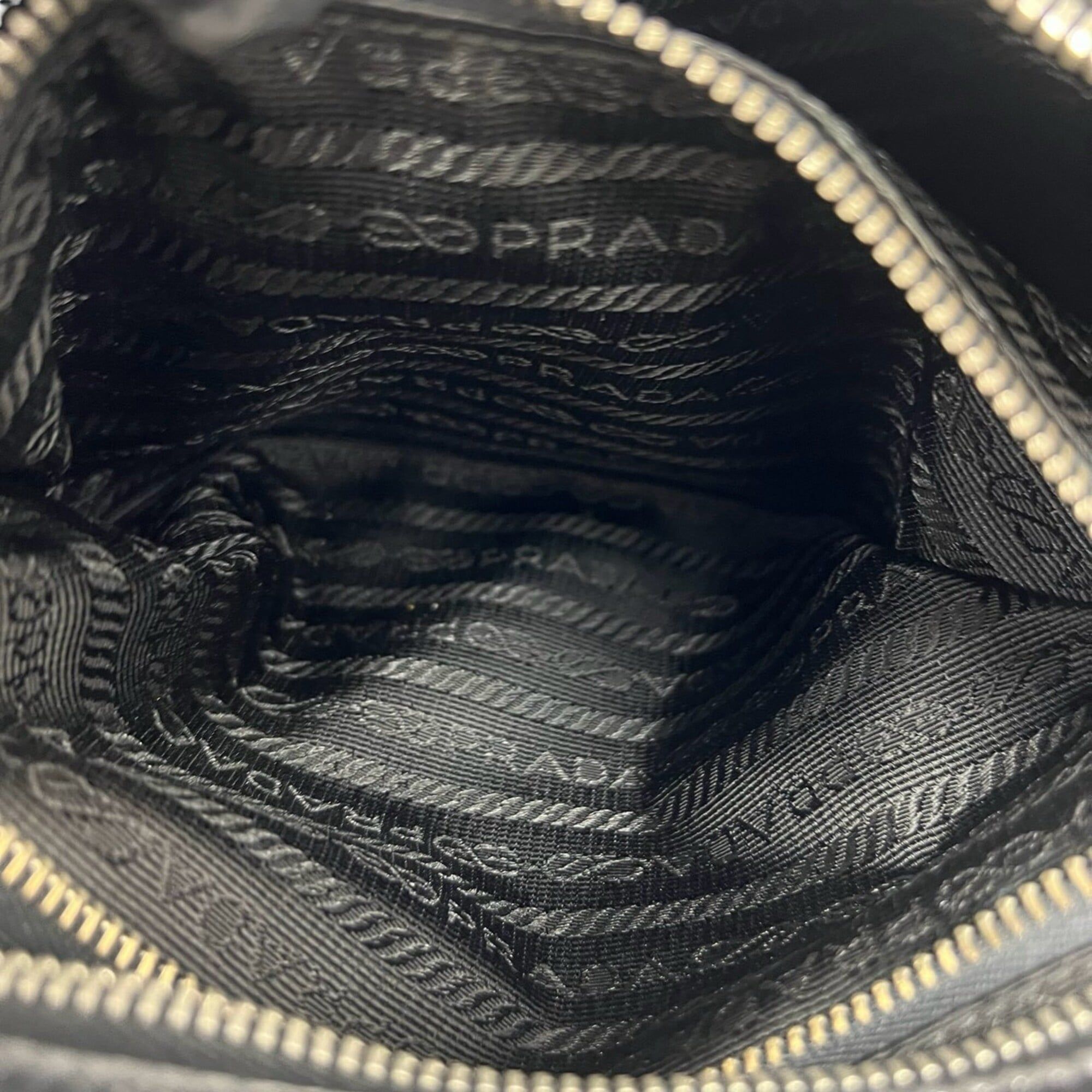 Nylon Leather Shoulder Bag Tote Bag (Pre-Owned) - Prada - Modalova