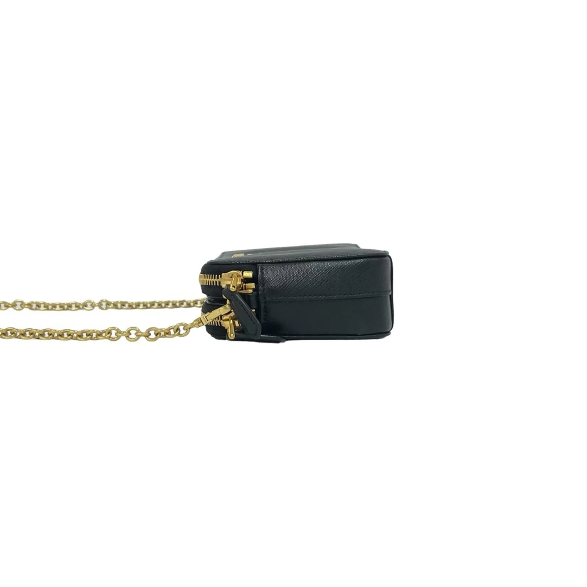 Leather Pochette Shoulder Bag (Pre-Owned) - Prada - Modalova