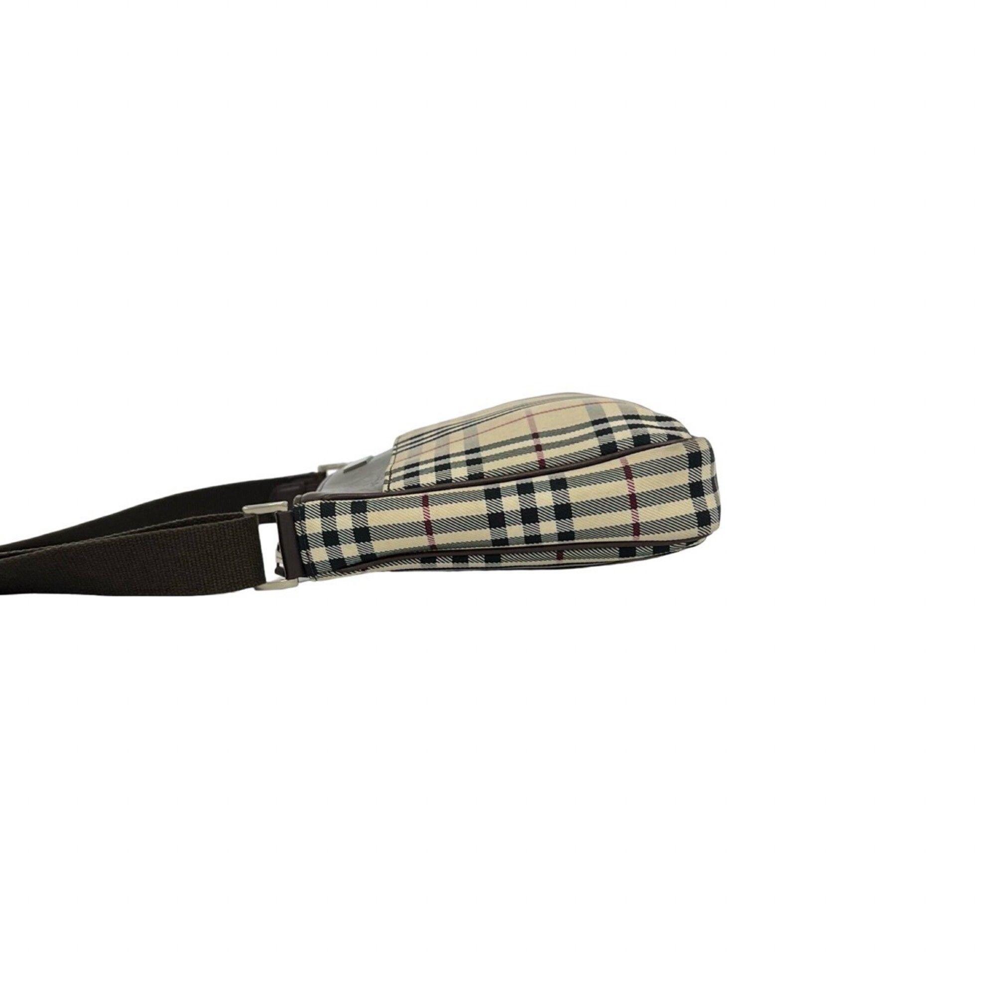 Canvas Leather Shoulder Bag (Pre-Owned) - Burberry - Modalova