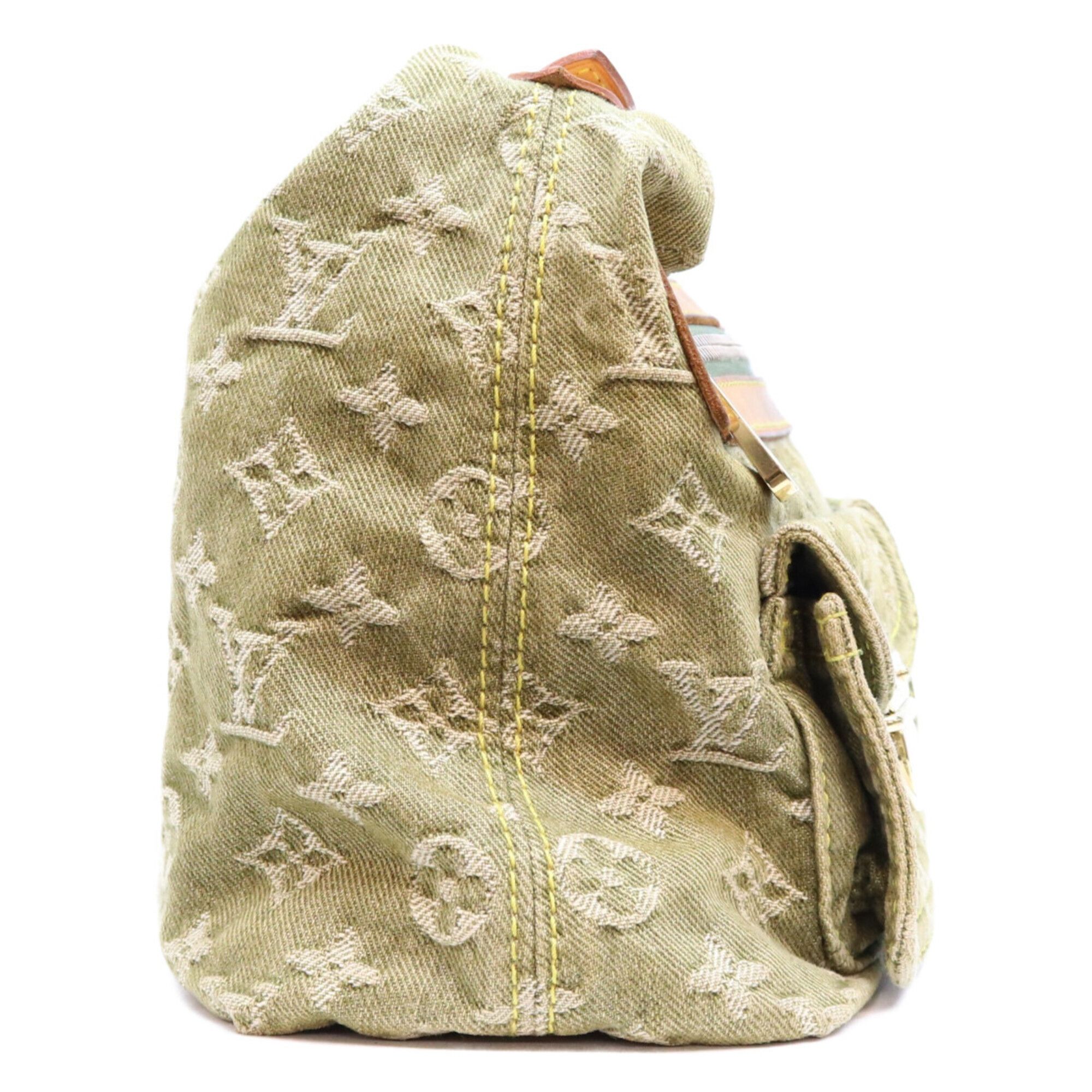 Monogram Denim Shoulder Bag (Pre-Owned) - Louis Vuitton - Modalova