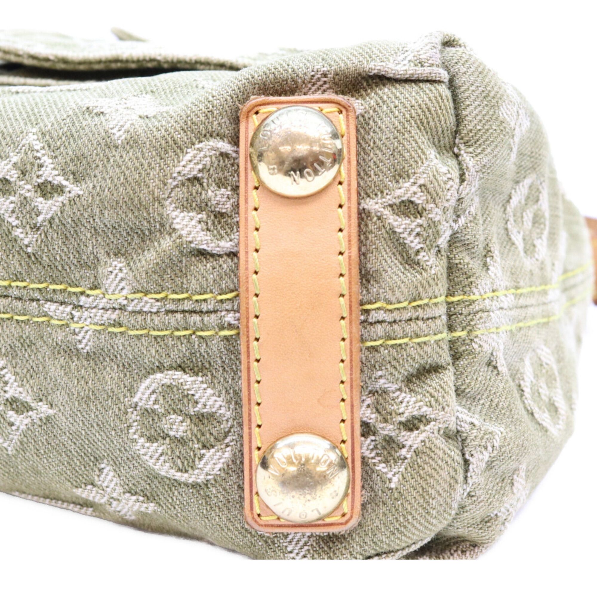 Monogram Denim Shoulder Bag (Pre-Owned) - Louis Vuitton - Modalova