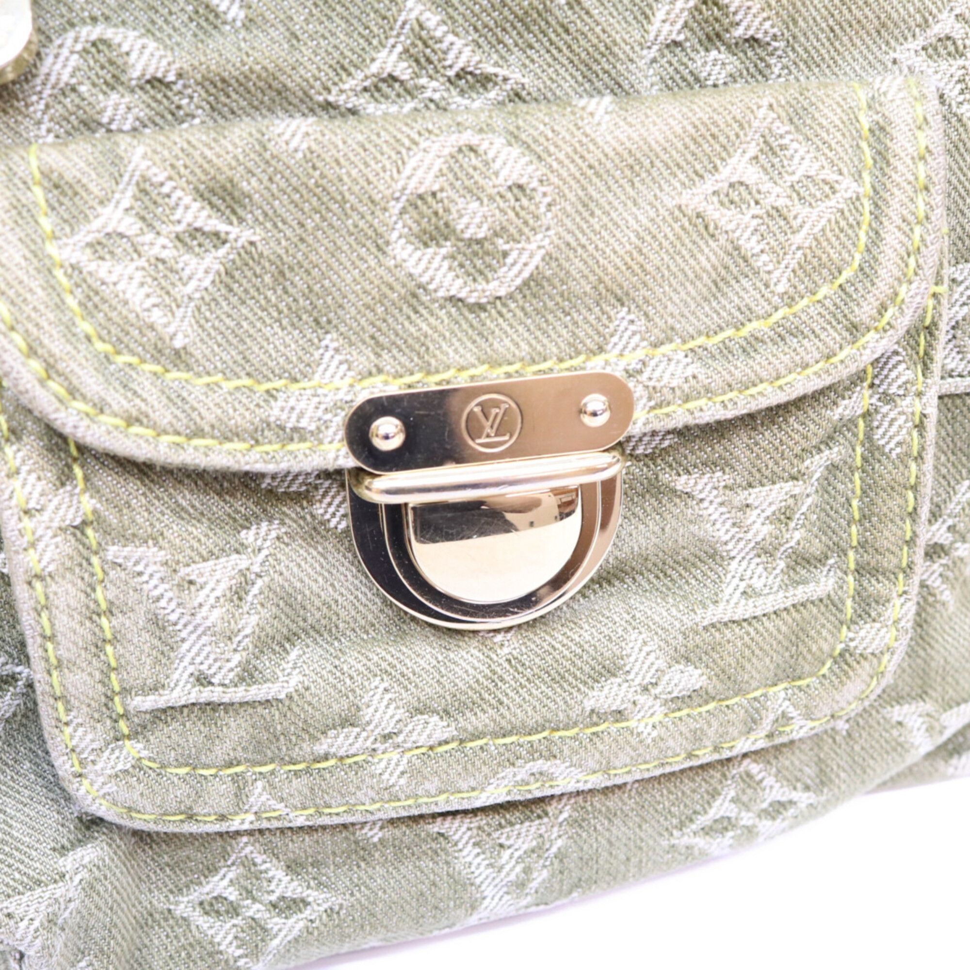 Monogram Denim Shoulder Bag (Pre-Owned) - Louis Vuitton - Modalova