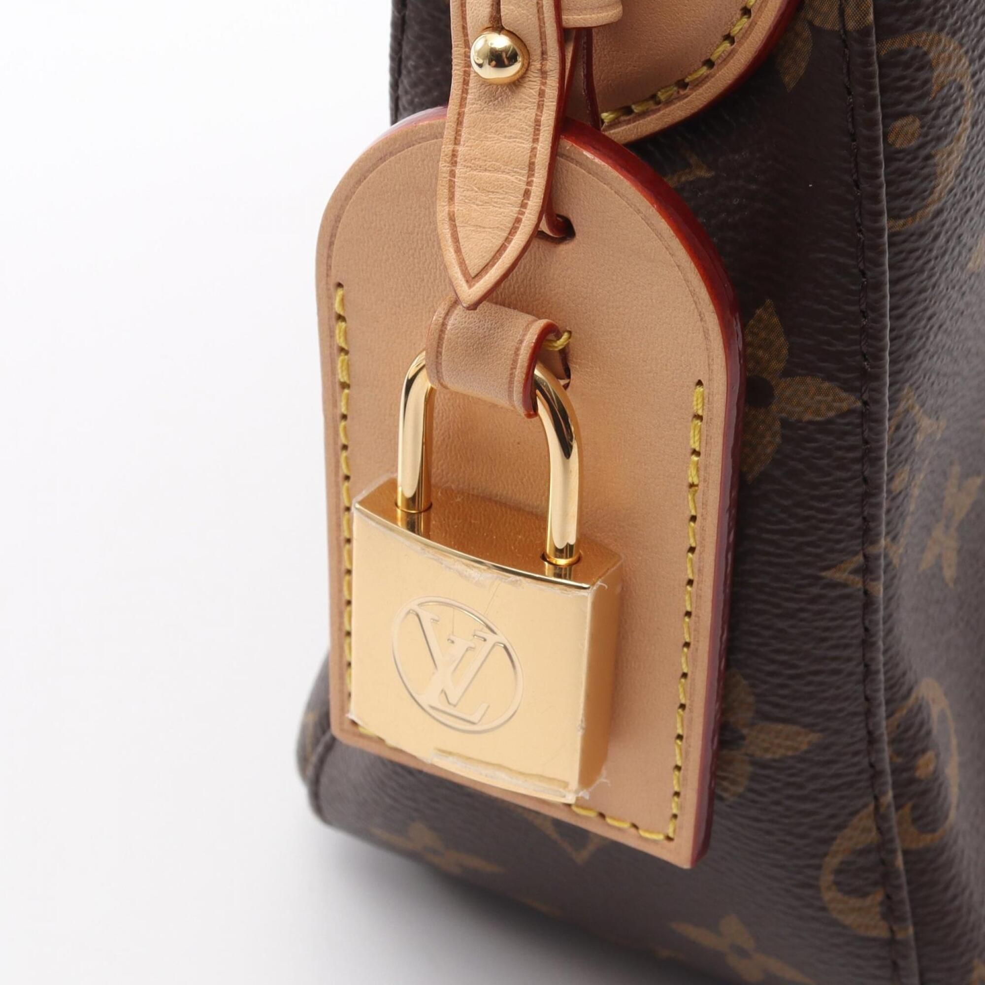 Monogram Leather Handbag Shoulder Bag (Pre-Owned) - Louis Vuitton - Modalova