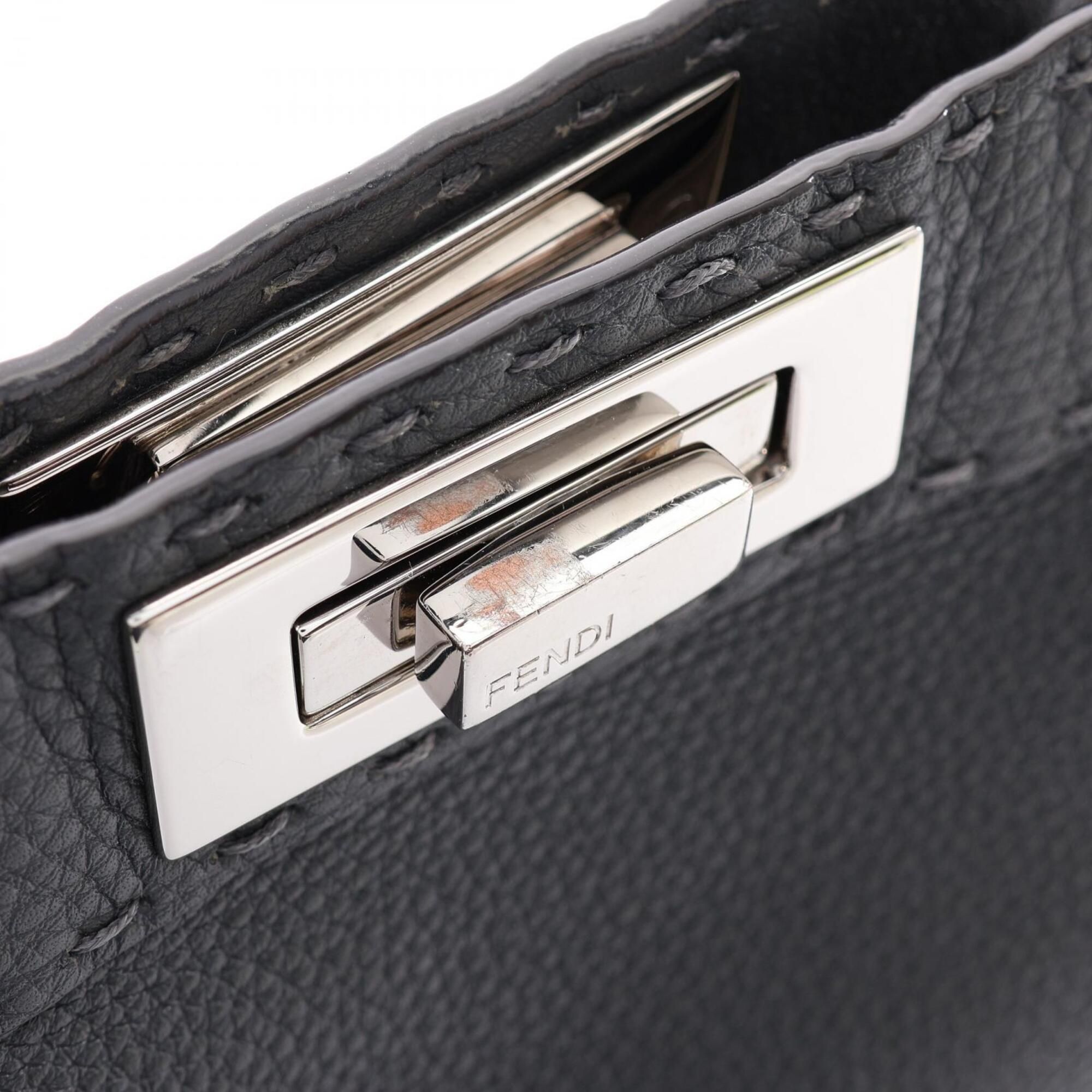 Leather Handbag (Pre-Owned) - Fendi - Modalova