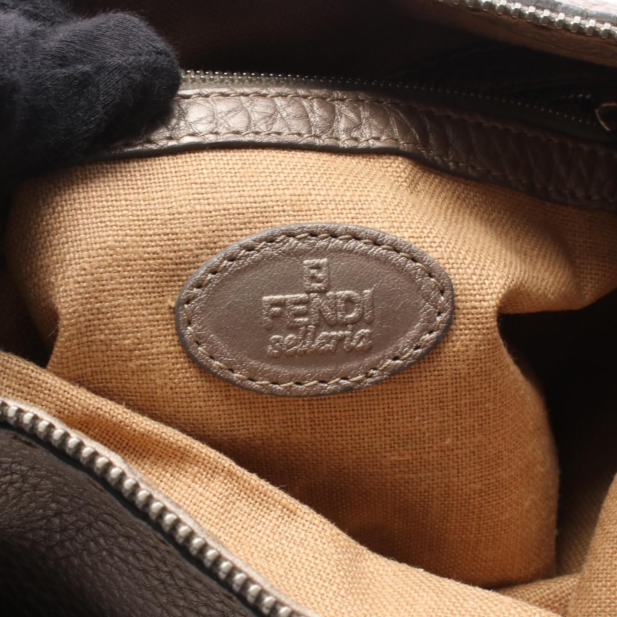 Leather Handbag Shoulder Bag (Pre-Owned) - Fendi - Modalova