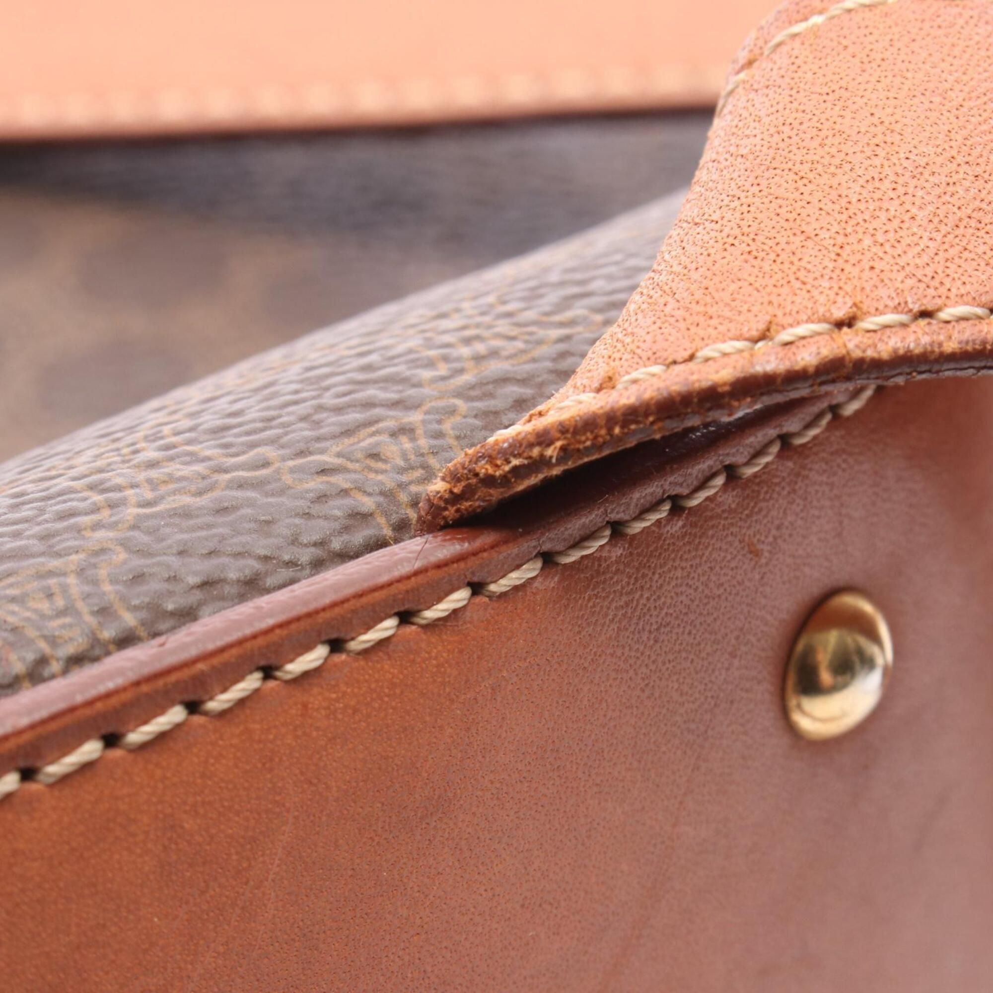 Coated Canvas Leather Backpack Handbag (Pre-Owned) - Celine - Modalova