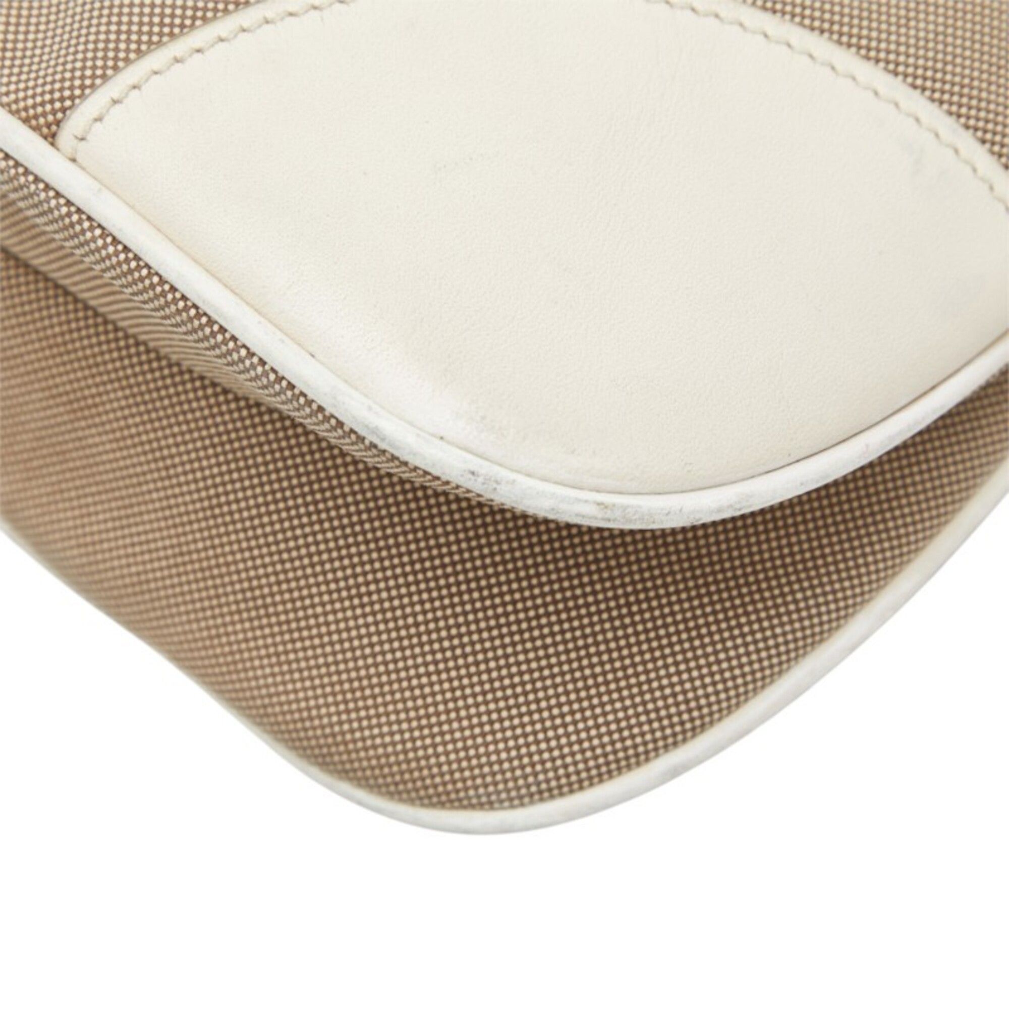 Canvas Leather Shoulder Bag (Pre-Owned) - Prada - Modalova