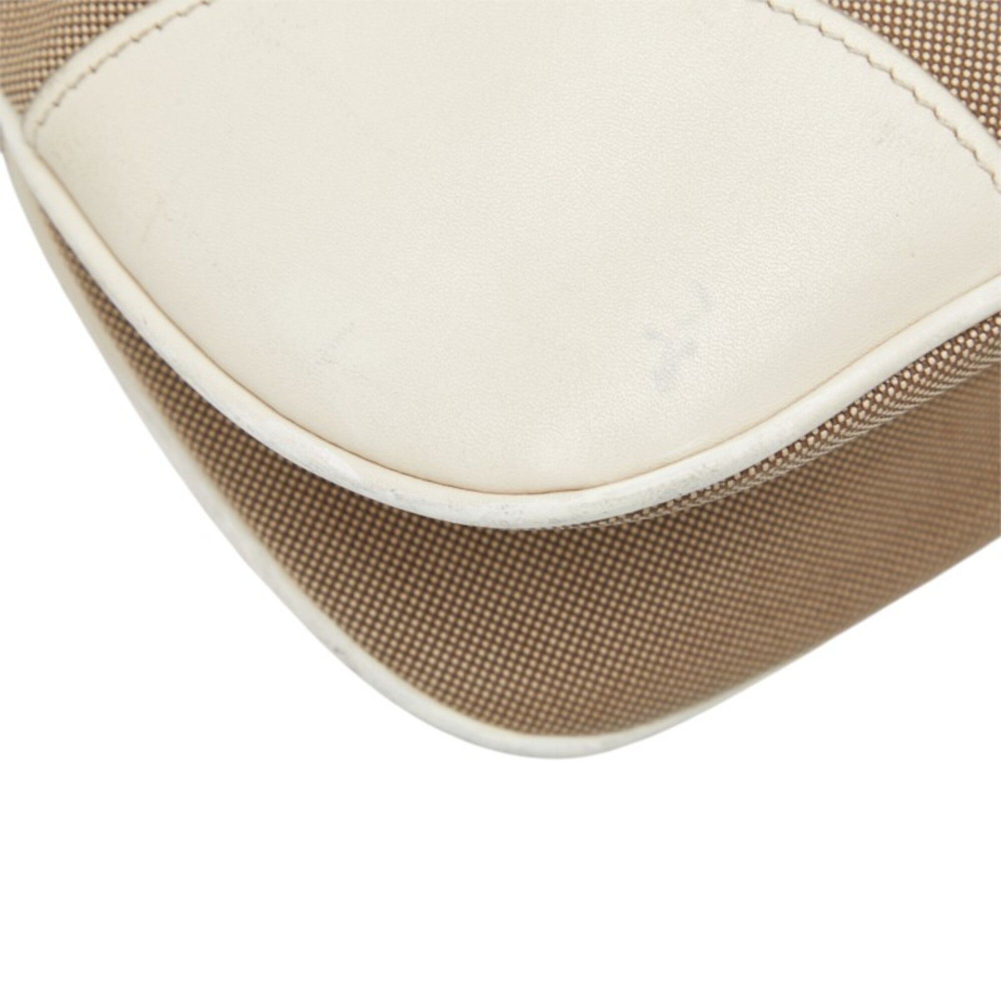 Canvas Leather Shoulder Bag (Pre-Owned) - Prada - Modalova