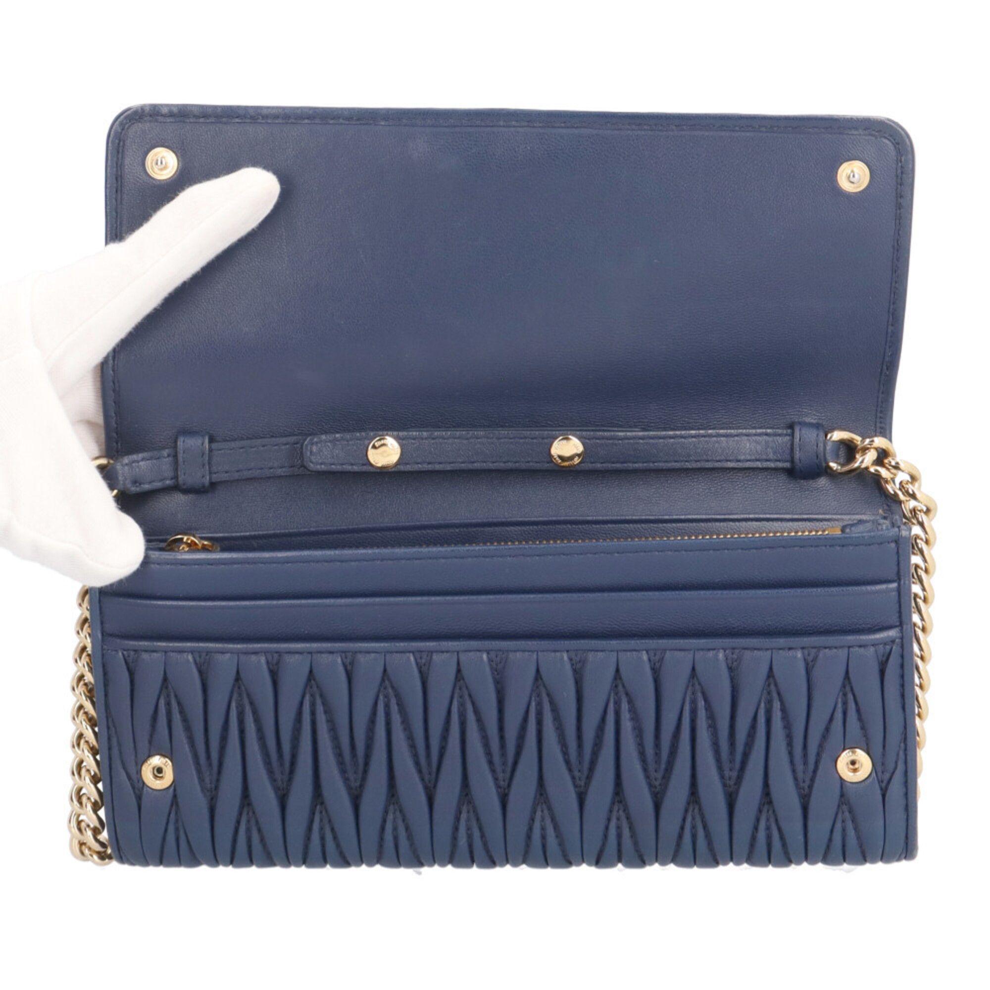 Leather Shoulder Bag (Pre-Owned) - Miu Miu - Modalova
