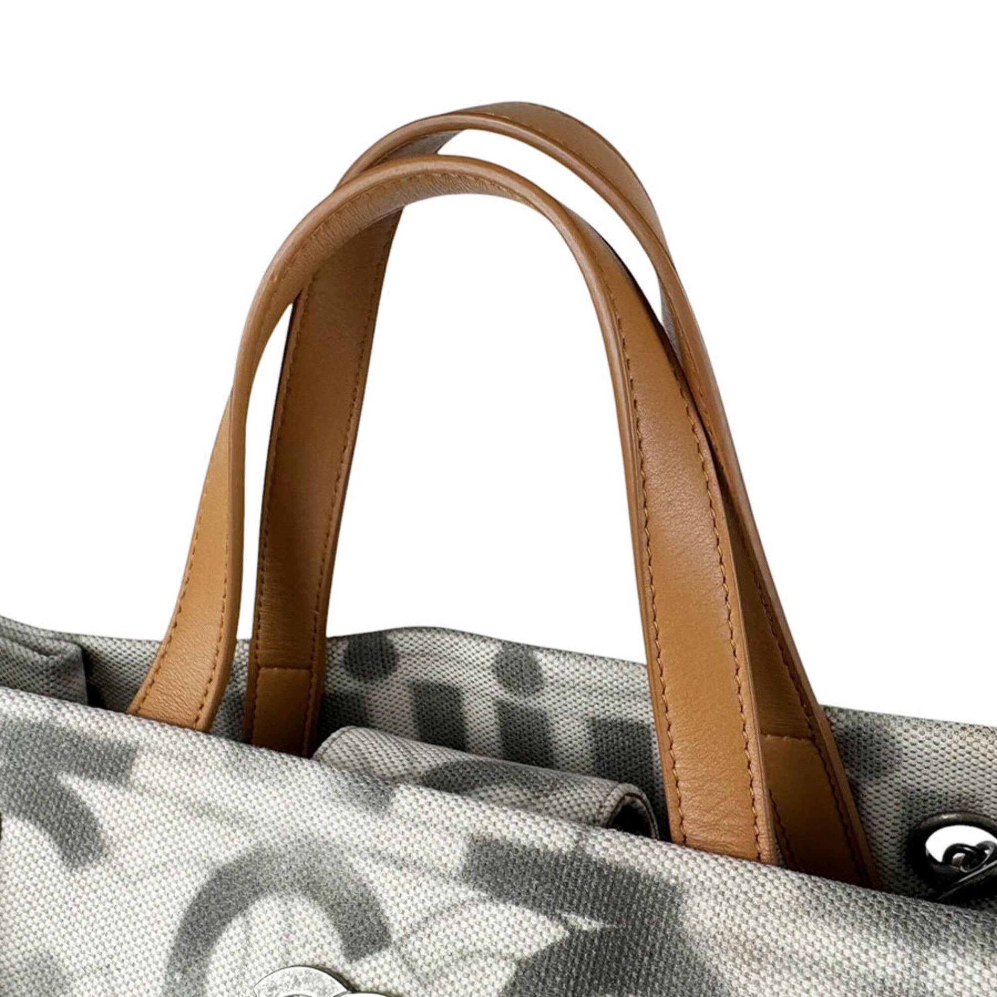Canvas Leather Handbag Shoulder Bag (Pre-Owned) - Chanel - Modalova