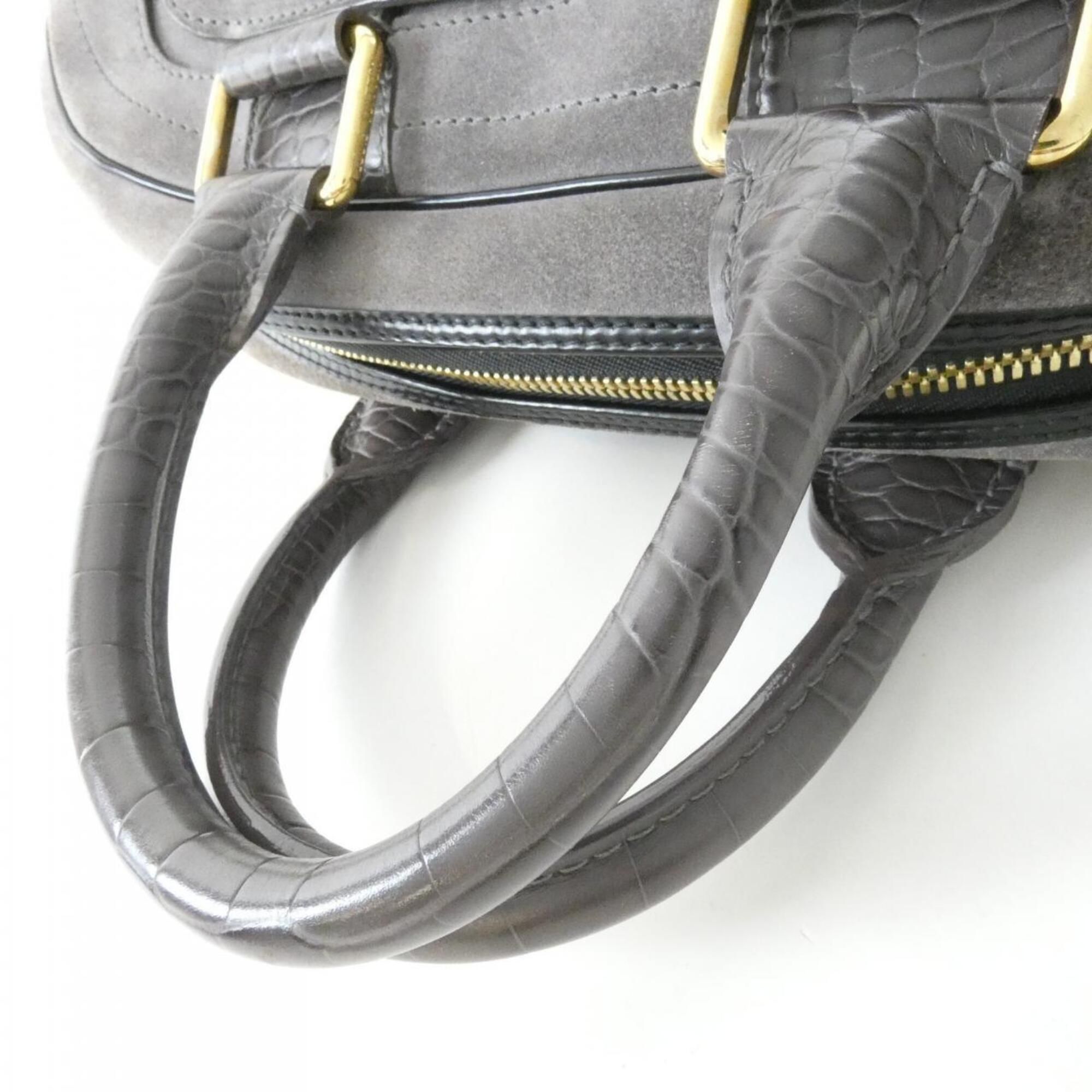 Suede Leather Handbag (Pre-Owned) - Louis Vuitton - Modalova