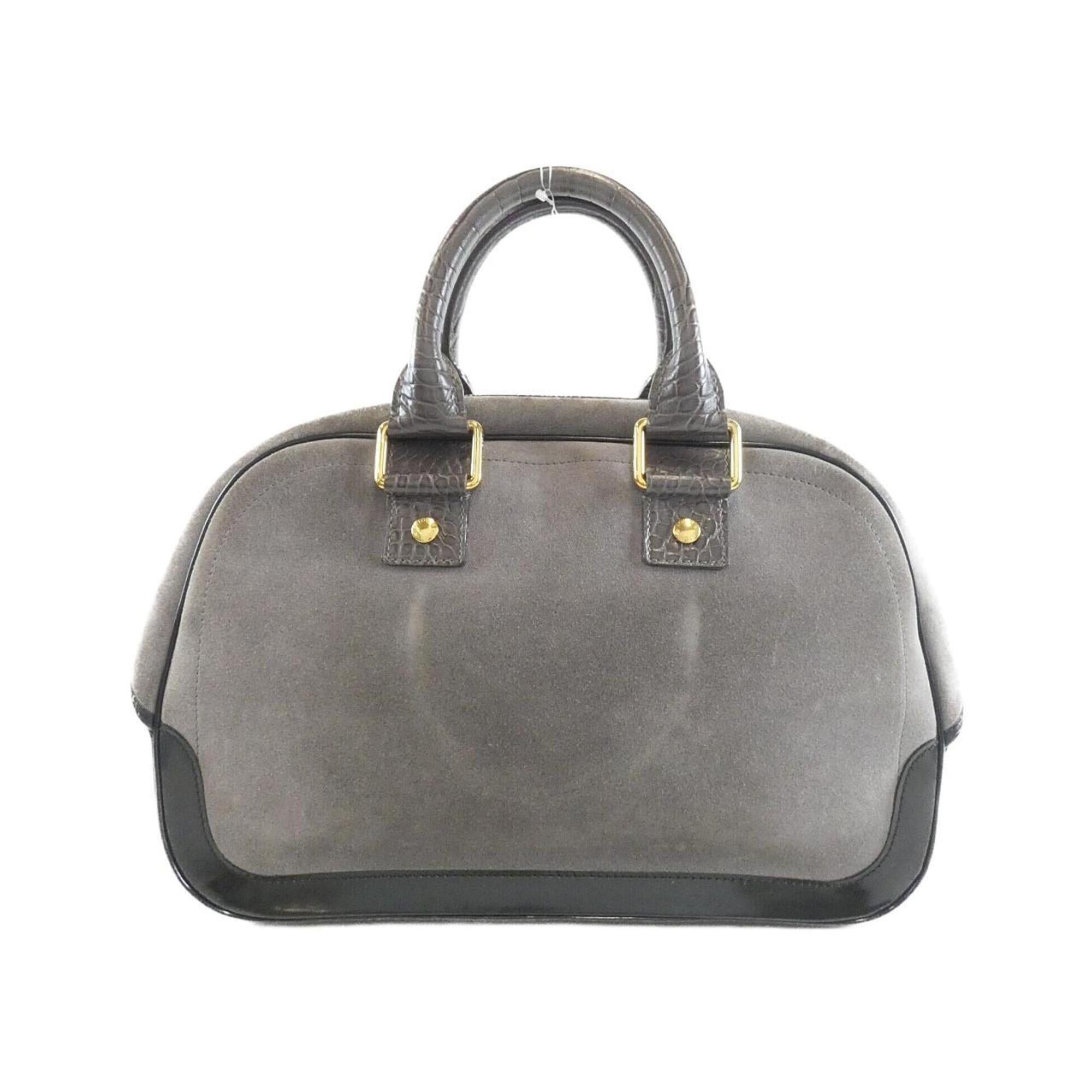 Suede Leather Handbag (Pre-Owned) - Louis Vuitton - Modalova