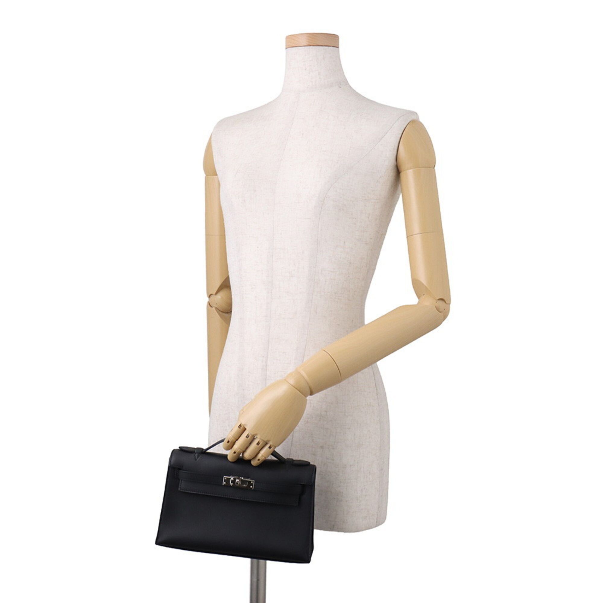 Swift Leather Handbag Pochette (Pre-Owned) - Hermes - Modalova