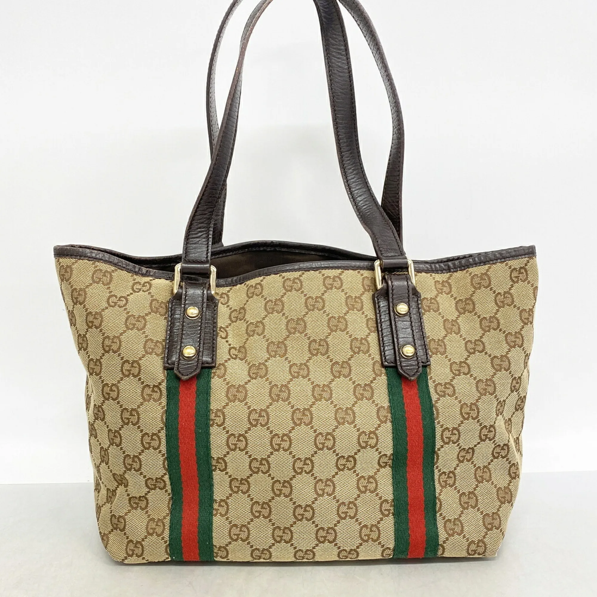Canvas Tote Bag (Pre-Owned) - Gucci - Modalova