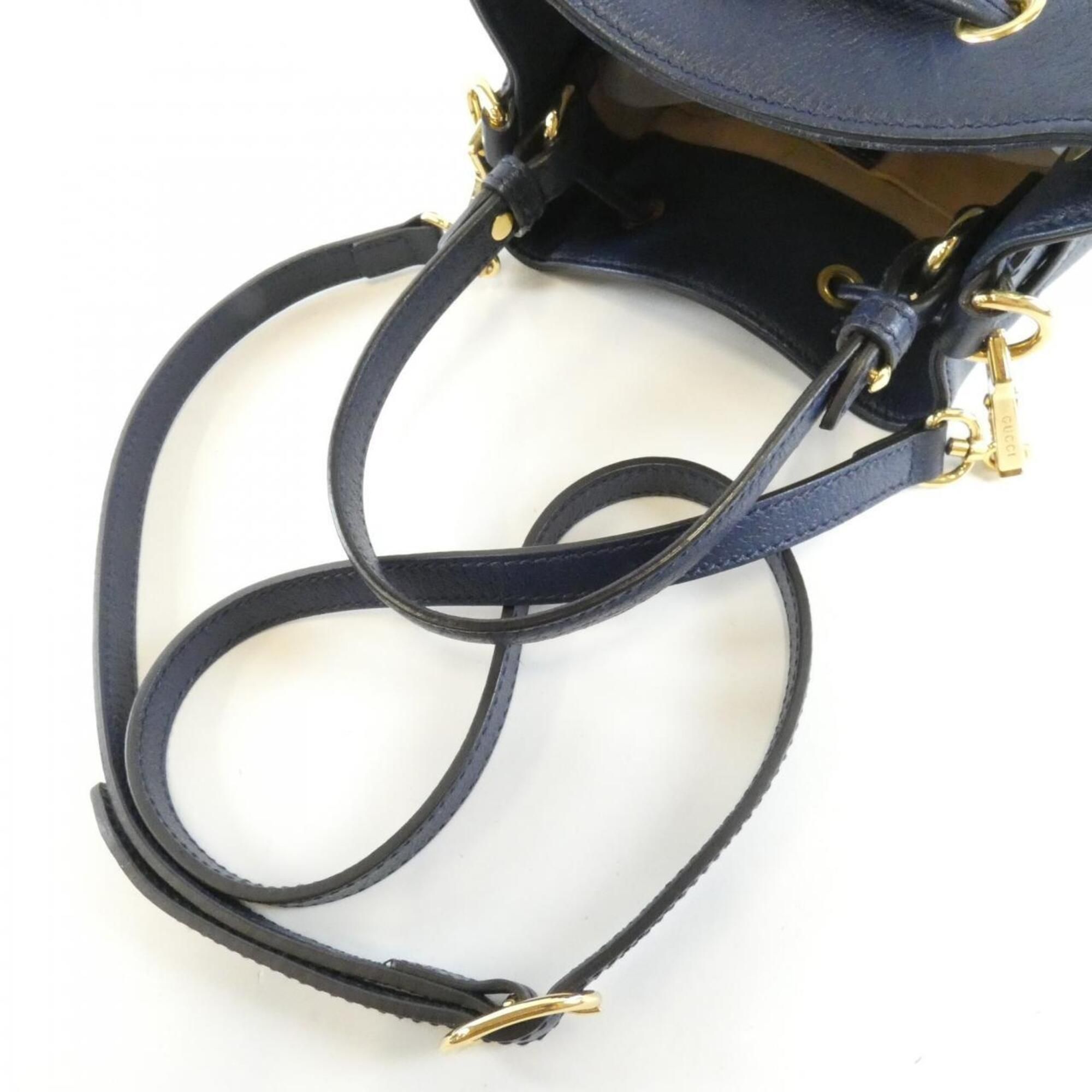 Leather Handbag (Pre-Owned) - Gucci - Modalova