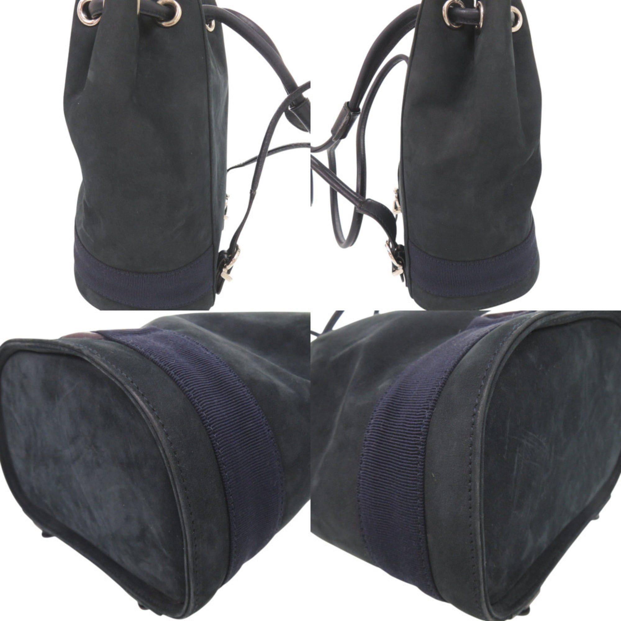 Suede Shoulder Bag (Pre-Owned) - Salvatore Ferragamo - Modalova