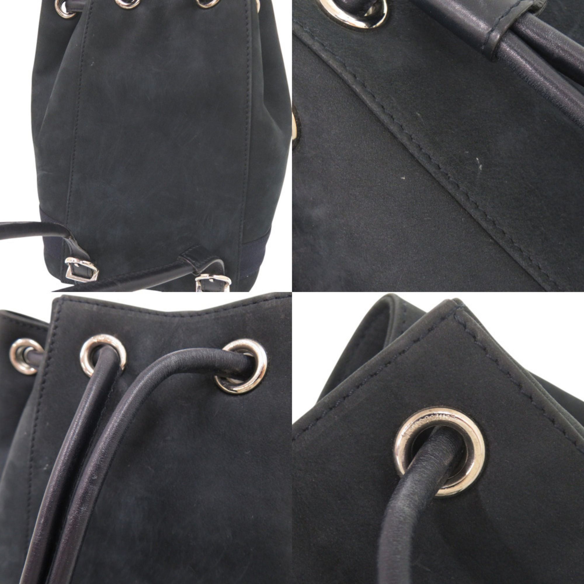 Suede Shoulder Bag (Pre-Owned) - Salvatore Ferragamo - Modalova
