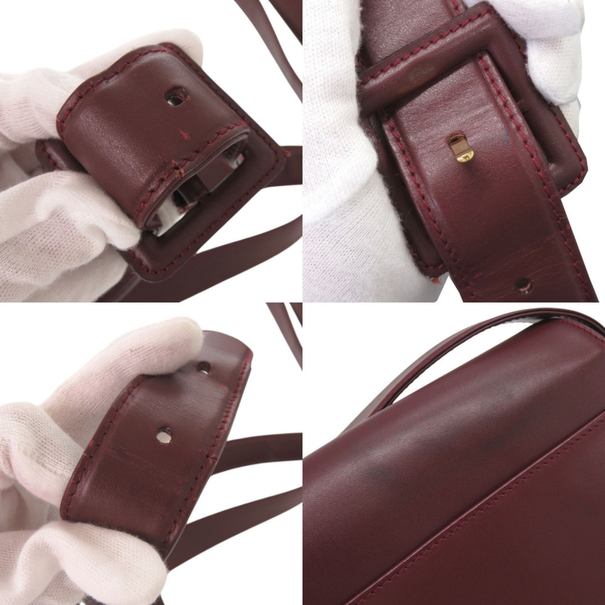 Leather Shoulder Bag (Pre-Owned) - Cartier - Modalova