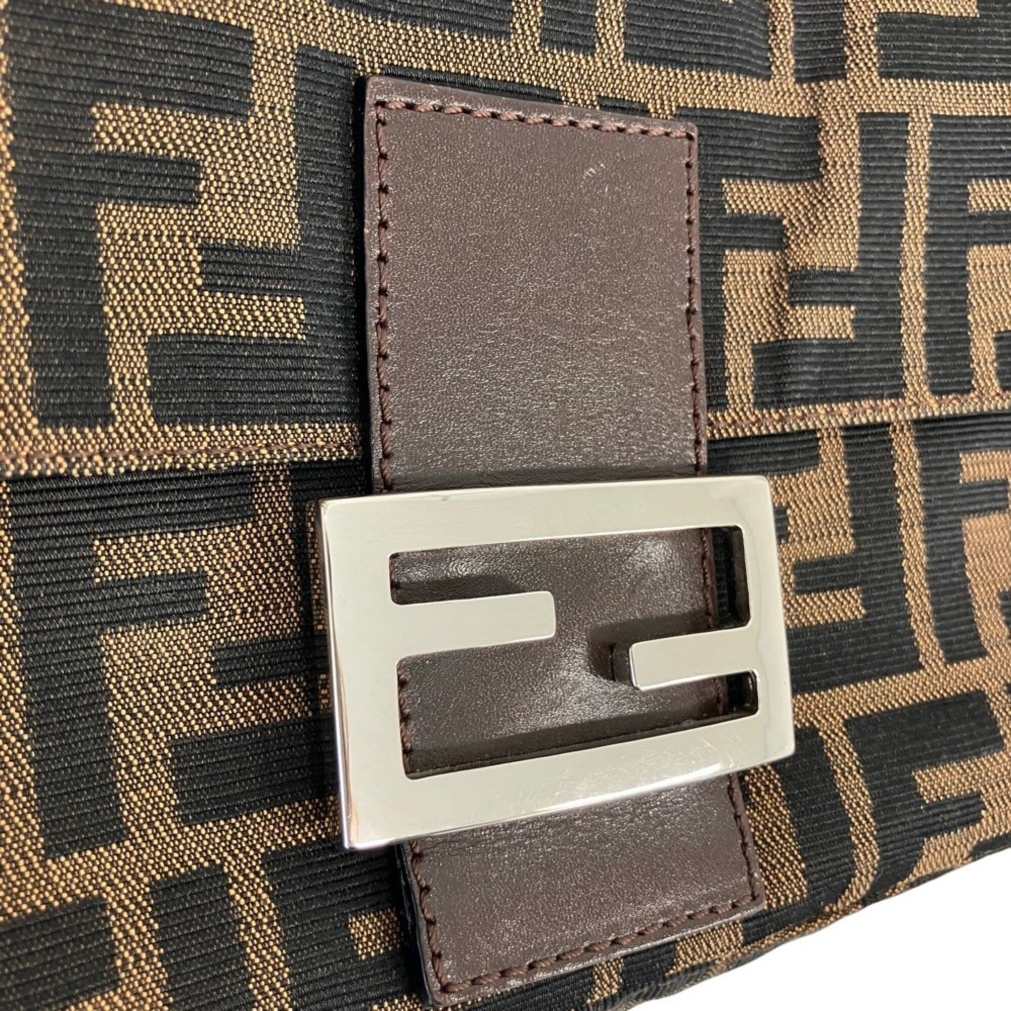 Canvas Leather Handbag (Pre-Owned) - Fendi - Modalova