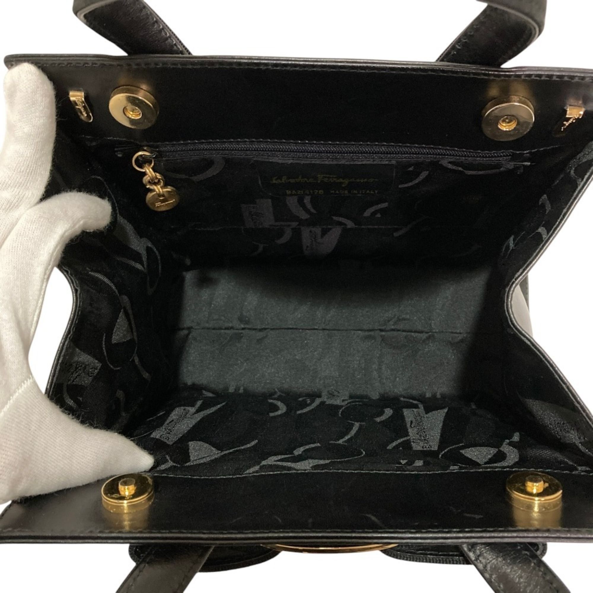 Leather Handbag (Pre-Owned) - Salvatore Ferragamo - Modalova