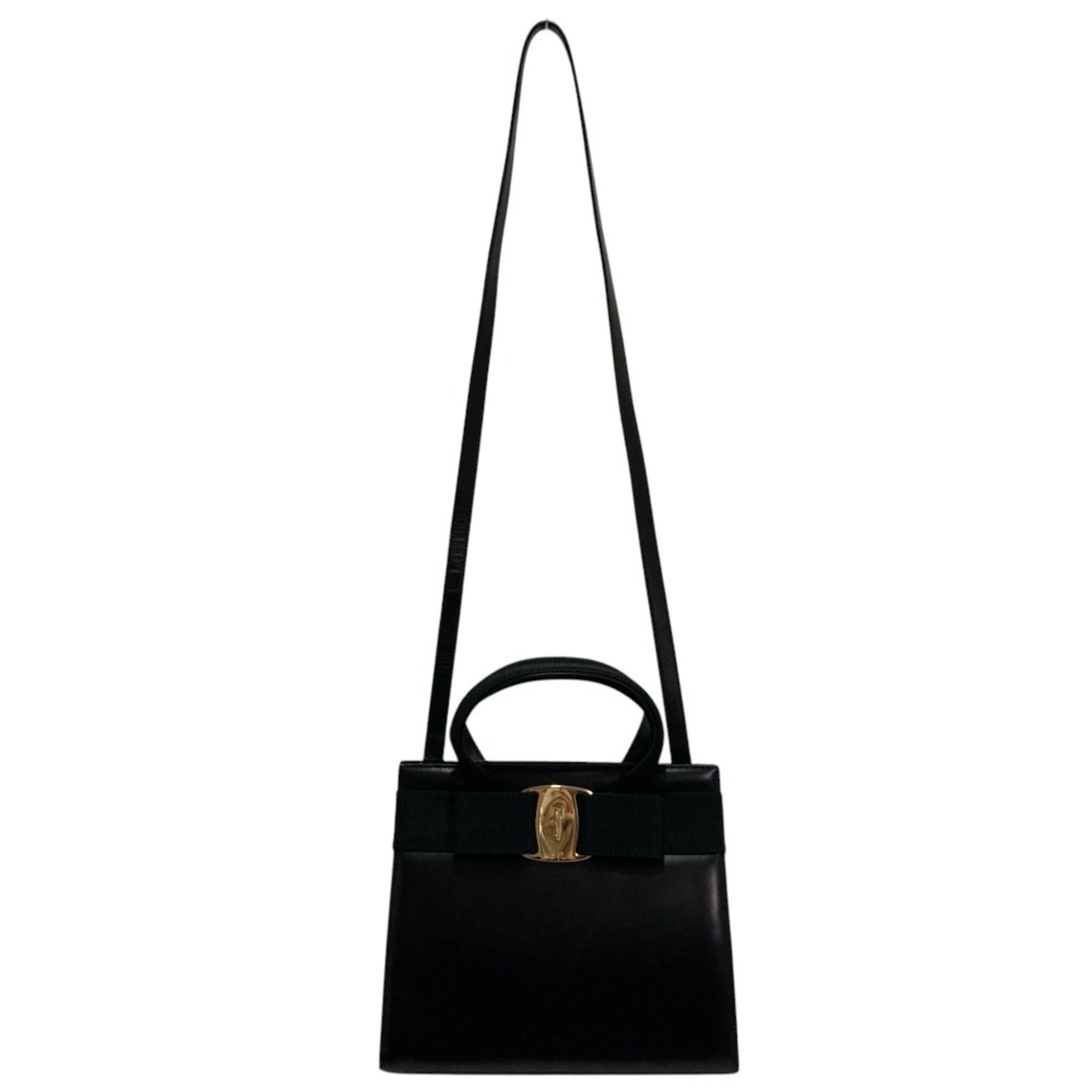 Leather Handbag (Pre-Owned) - Salvatore Ferragamo - Modalova
