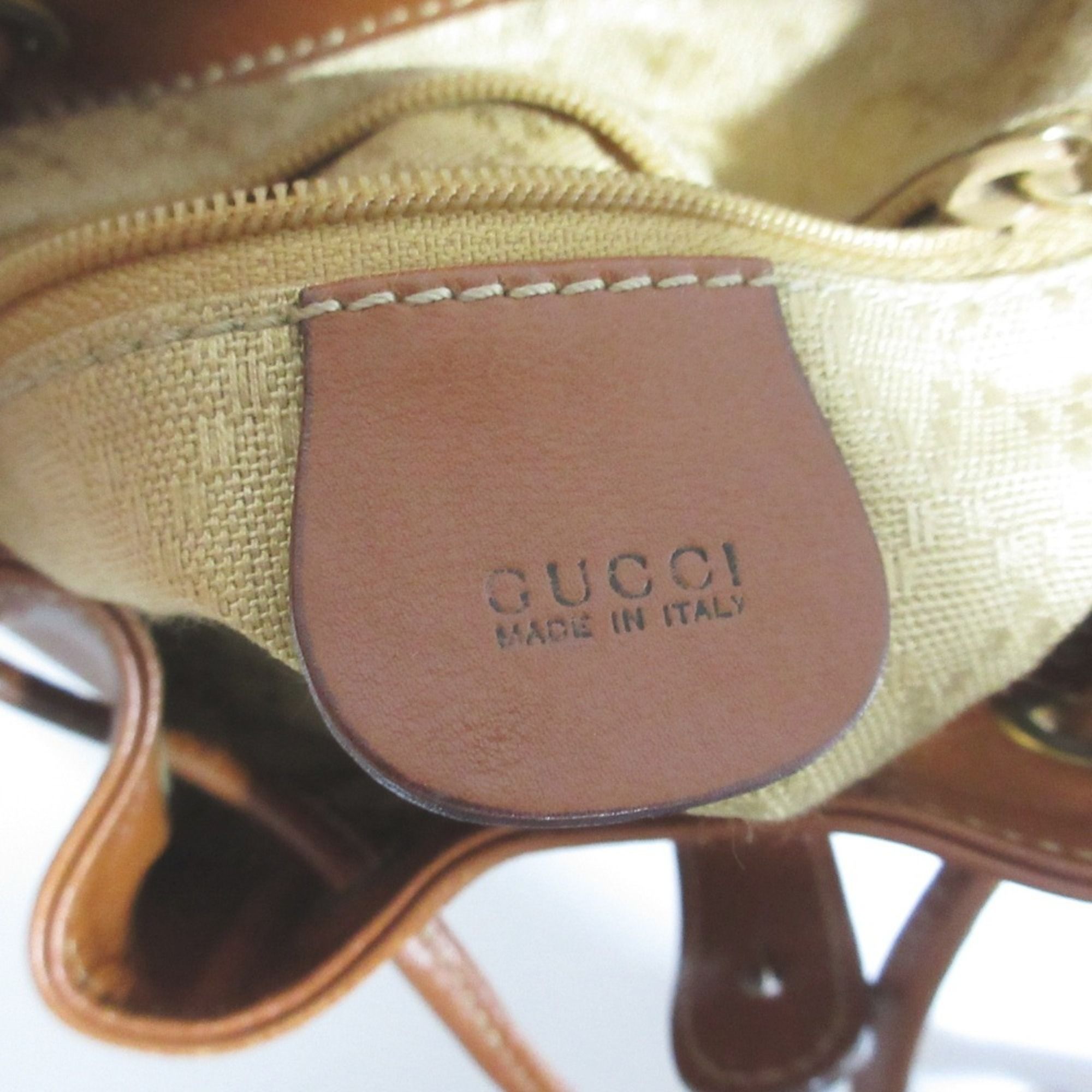 Gucci Brown Backpack (Pre-Owned) - Gucci - Modalova